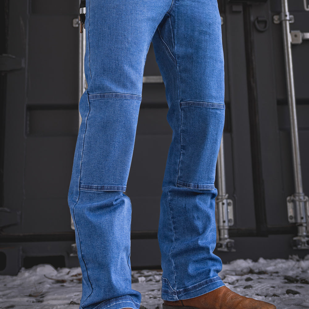 
                  
                    BX-1 Bootcut Flex Jeans Stonewashed Blue
                  
                