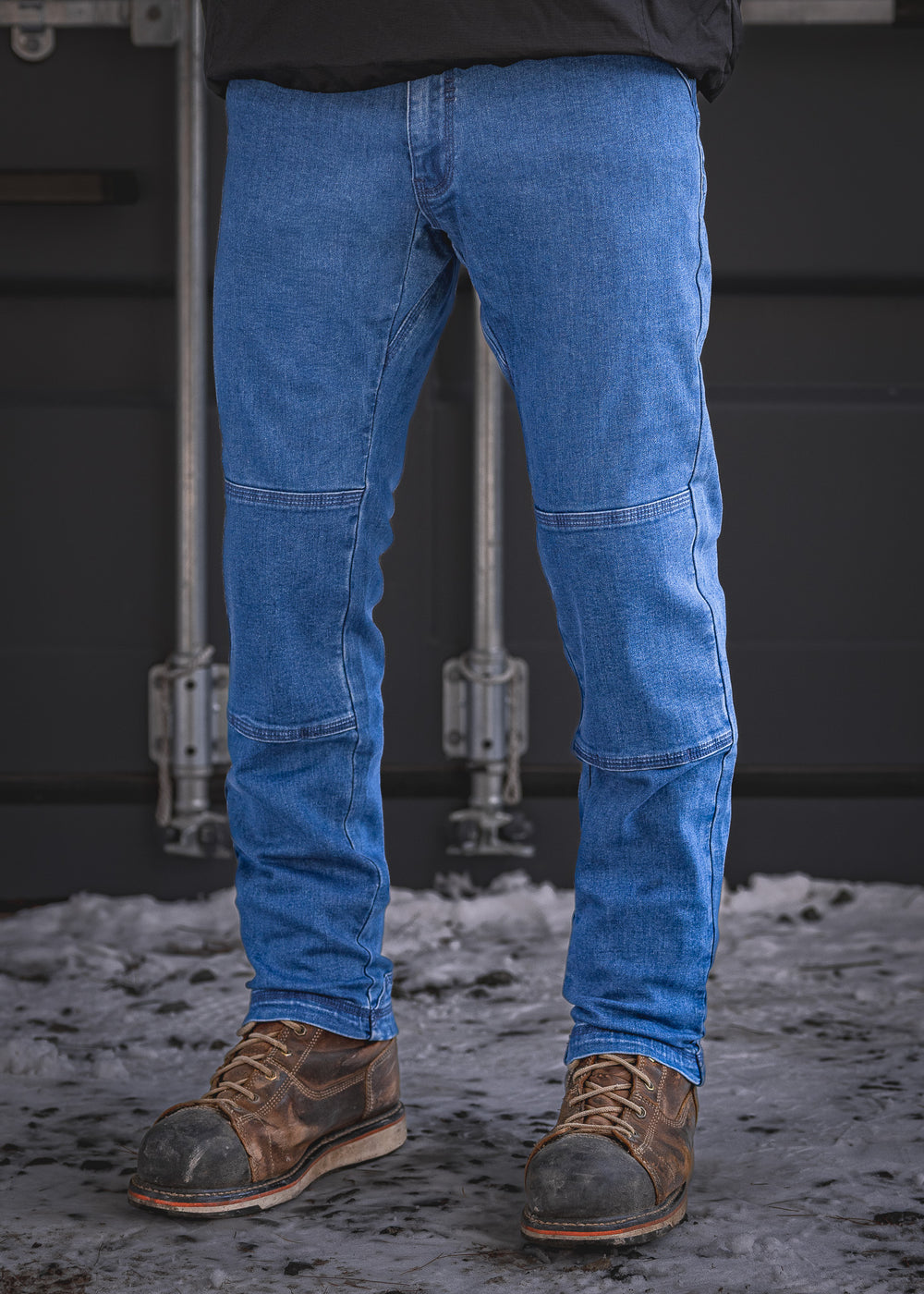 FX-1 Slim Flex Jeans Stonewashed Blue