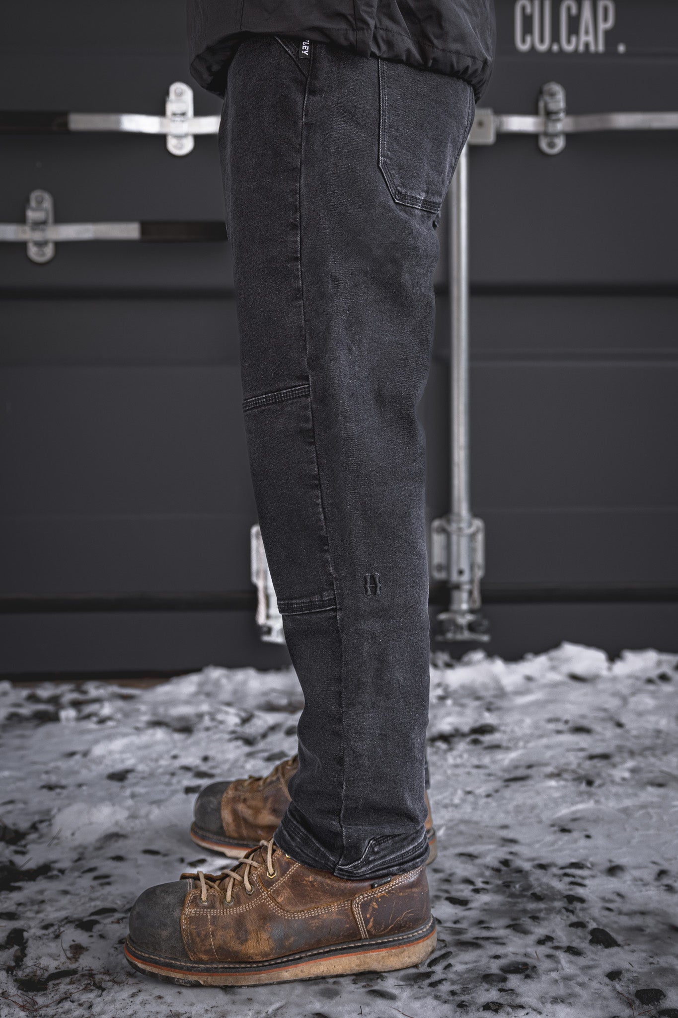 
                  
                    RX-1 Relaxed Flex Jeans Stonewashed Black
                  
                