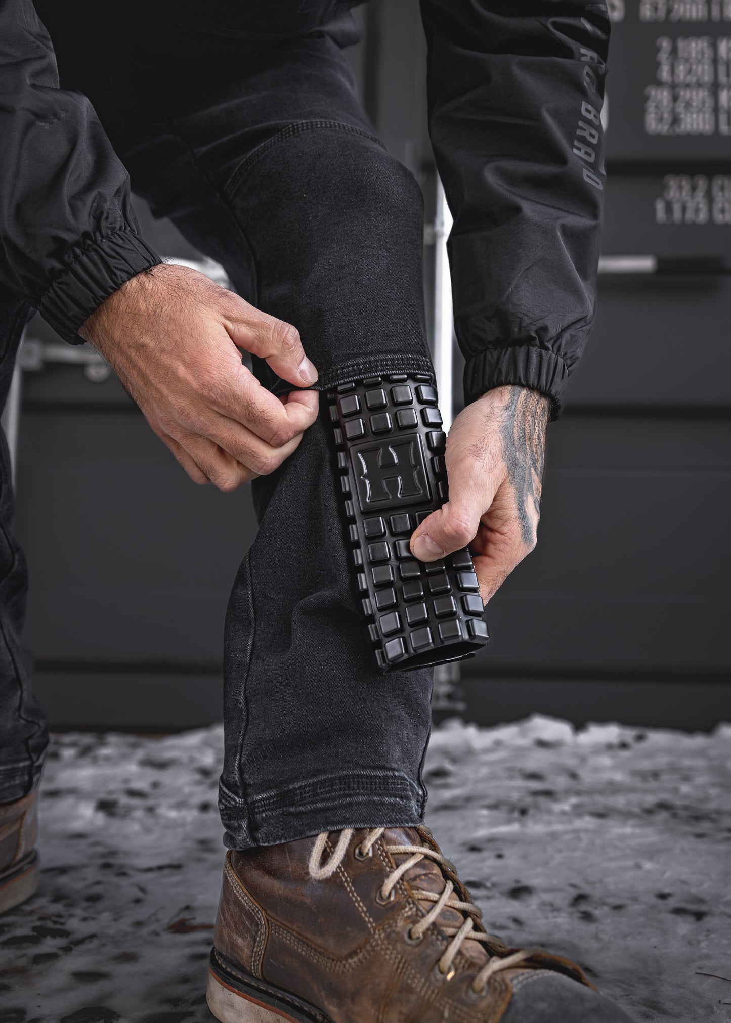 
                  
                    RX-1 Relaxed Flex Jeans Stonewashed Black
                  
                