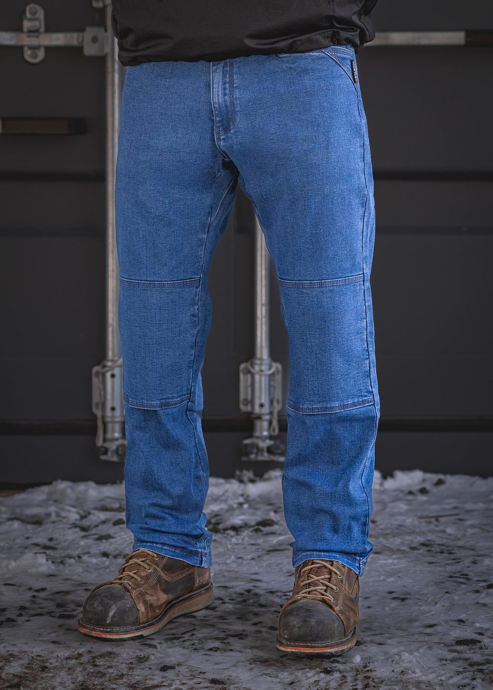 RX-1 Relaxed Flex Jeans Stonewashed Blue