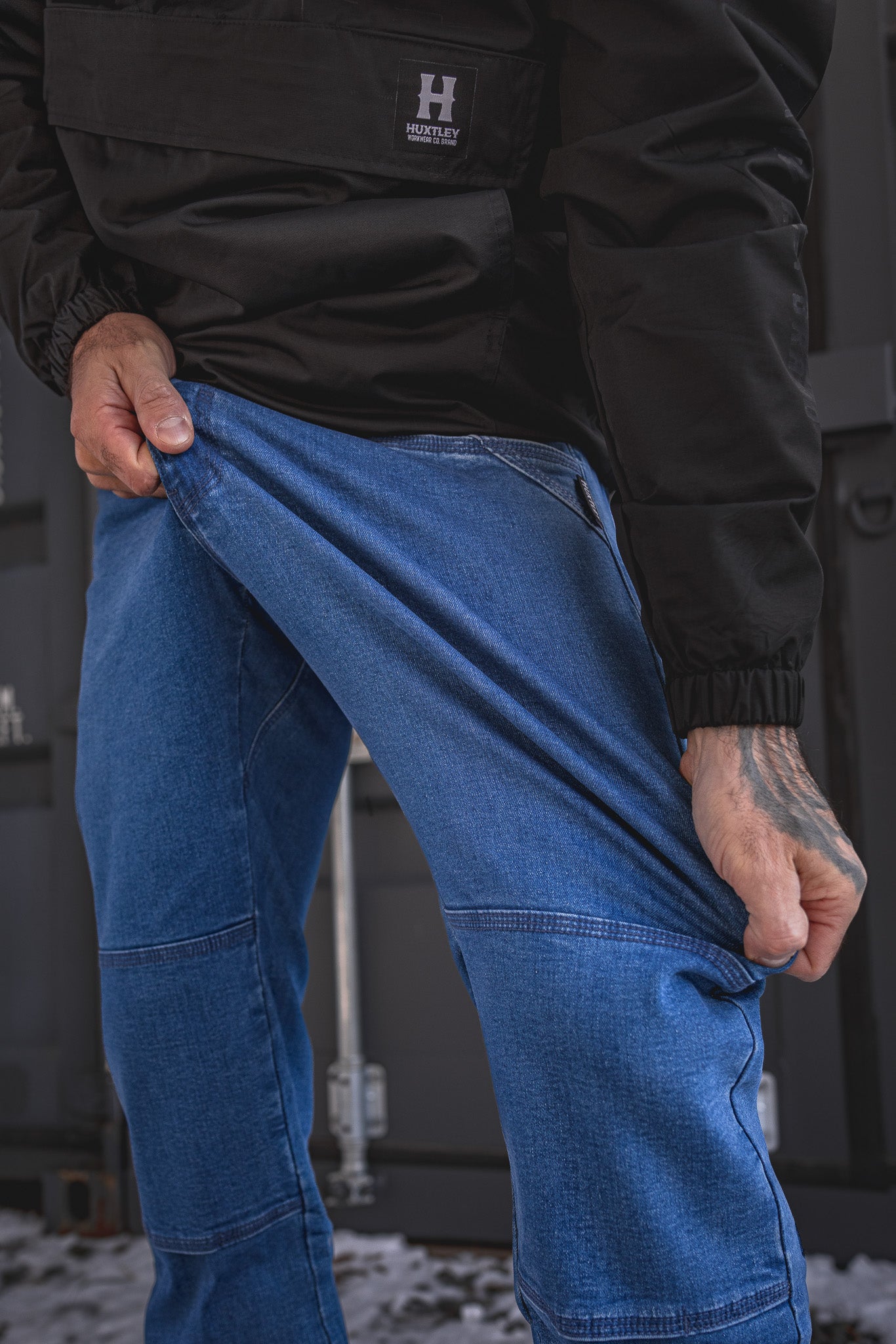 
                  
                    RX-1 Relaxed Flex Jeans Stonewashed Blue
                  
                