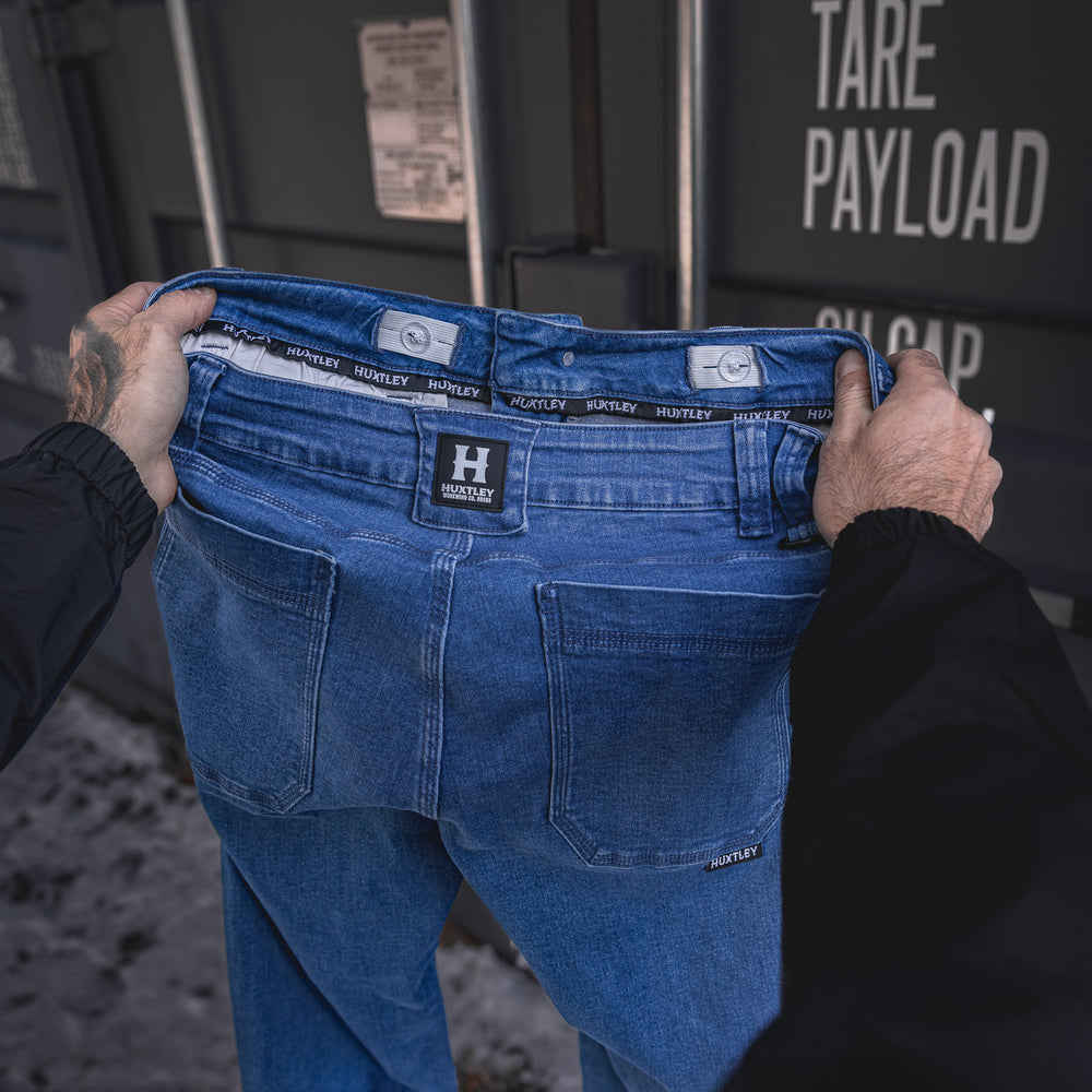
                  
                    RX-1 Relaxed Flex Jeans Stonewashed Blue
                  
                