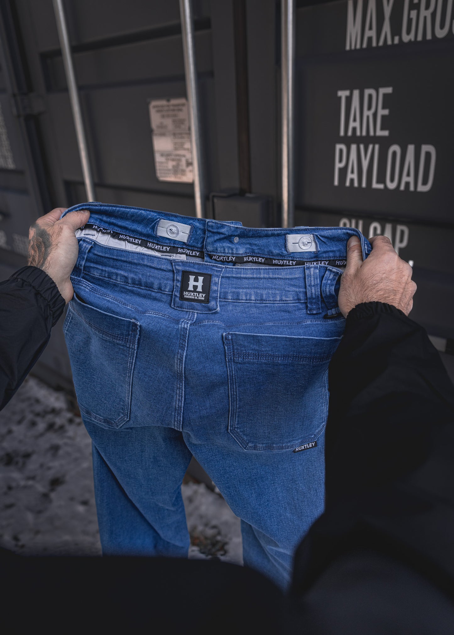 
                  
                    RX-1 Relaxed Flex Jeans Stonewashed Blue
                  
                