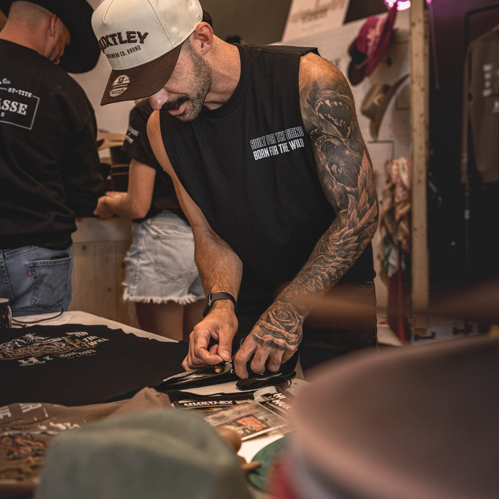 
                  
                    HX-891 "Built for the grind - Born for the wild" Tee
                  
                