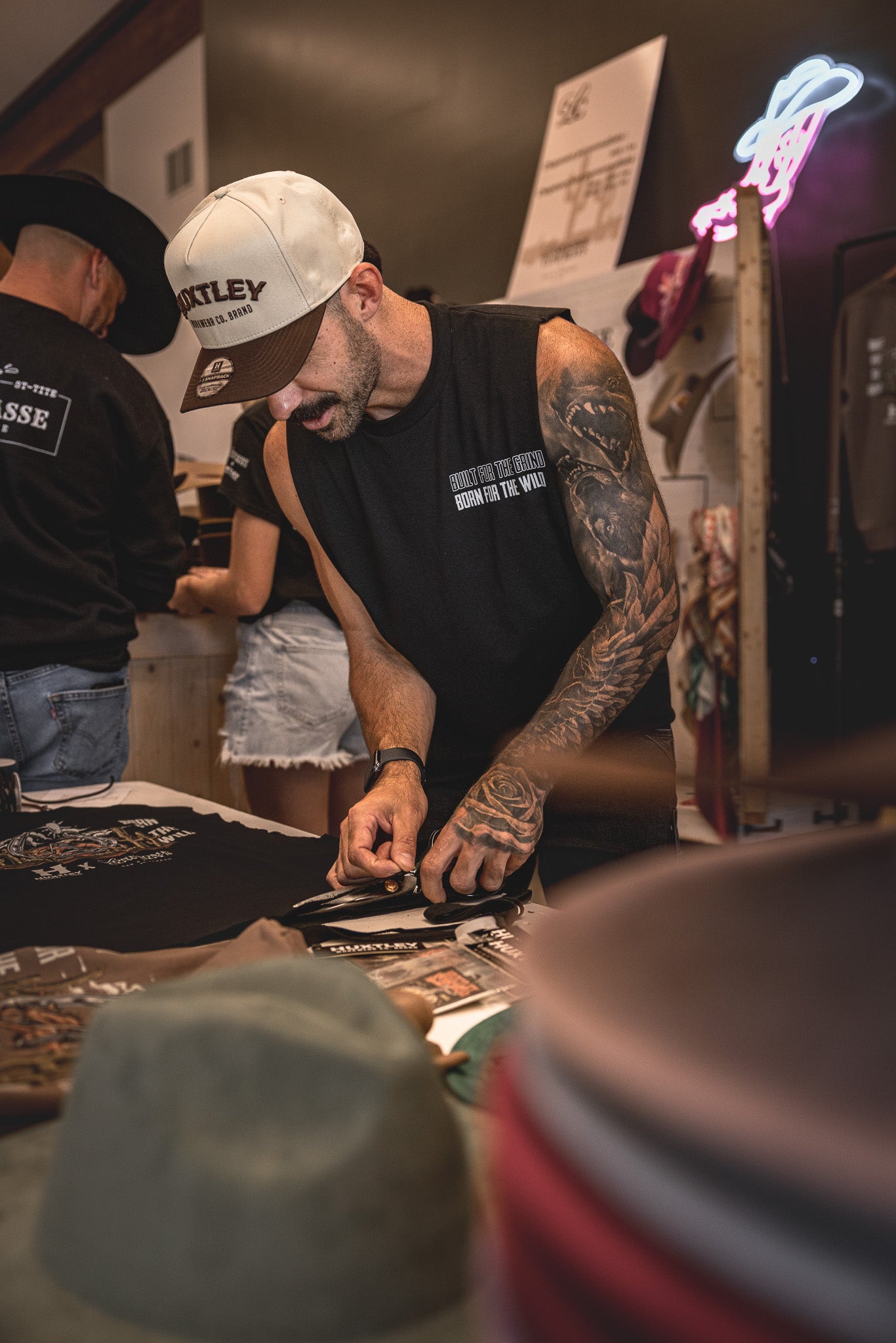 
                  
                    HX-891 "Built for the grind - Born for the wild" Tee
                  
                