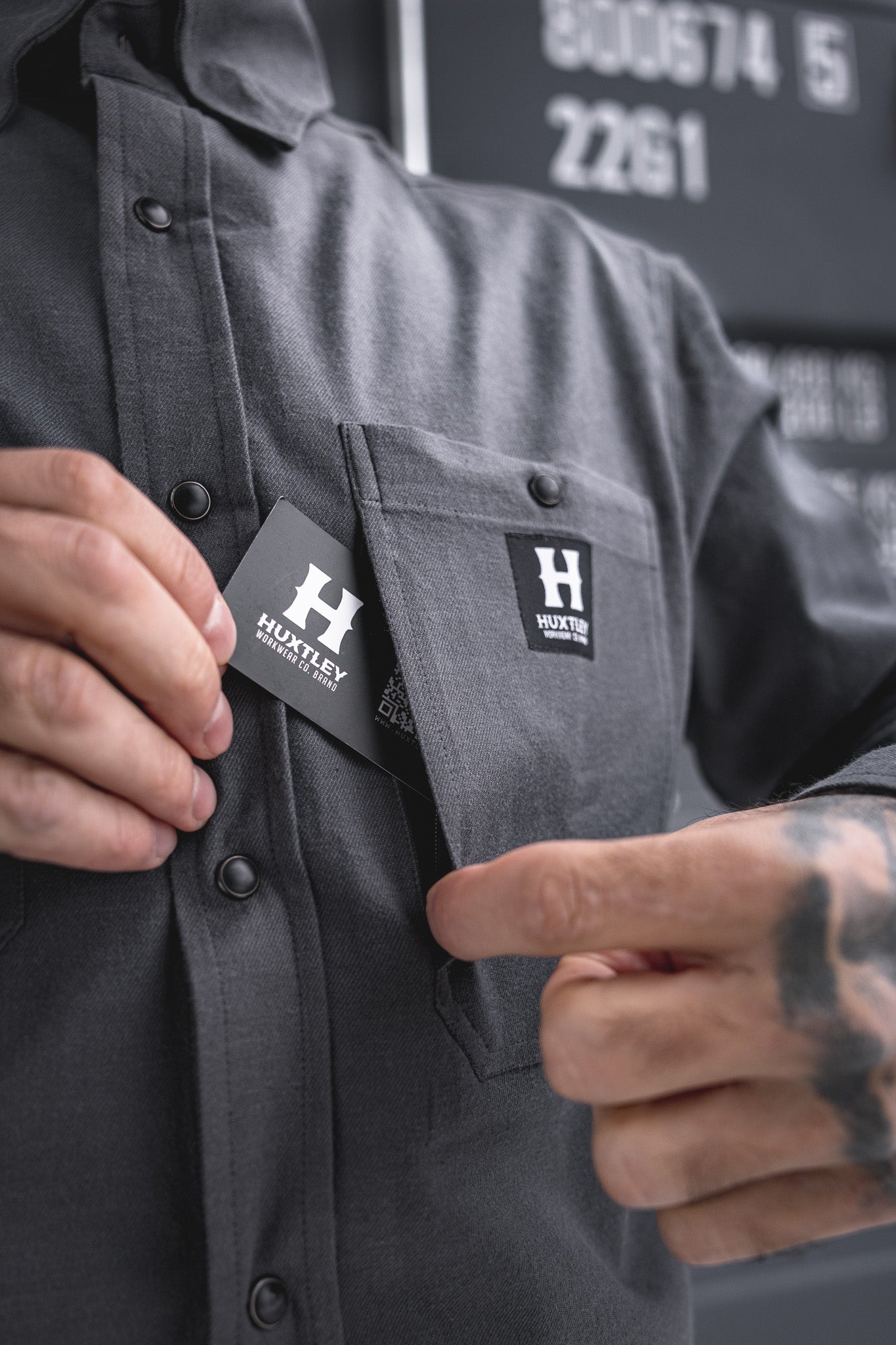 
                  
                    HD-57 Flex Flannel Gunmetal
                  
                