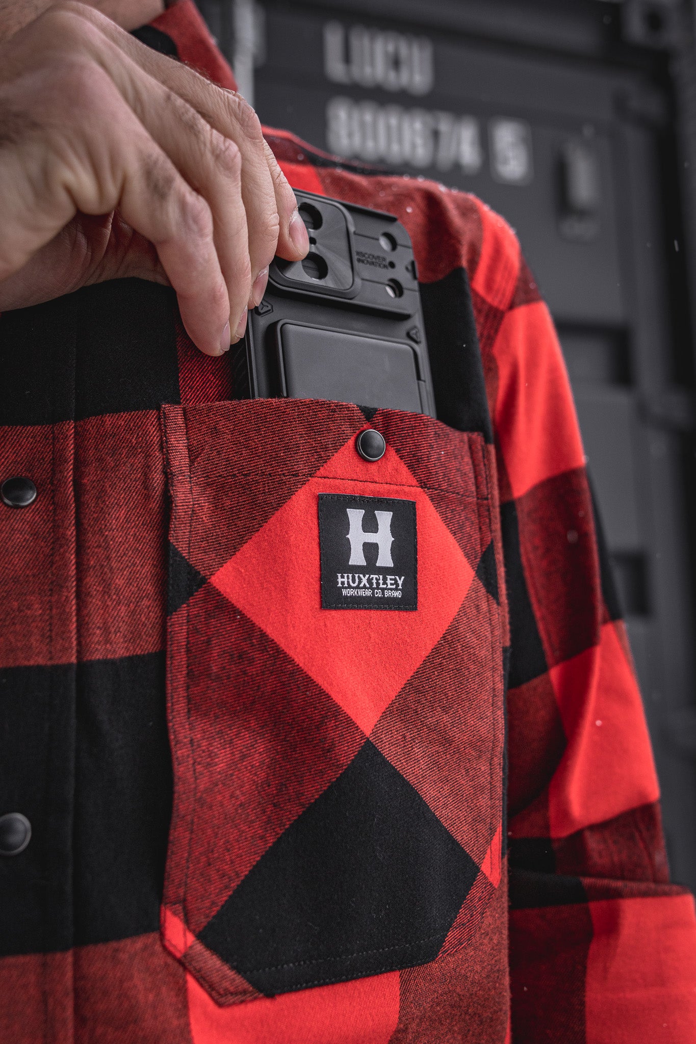 
                  
                    HD-57 Flex Flannel Vintage Red/ Black
                  
                