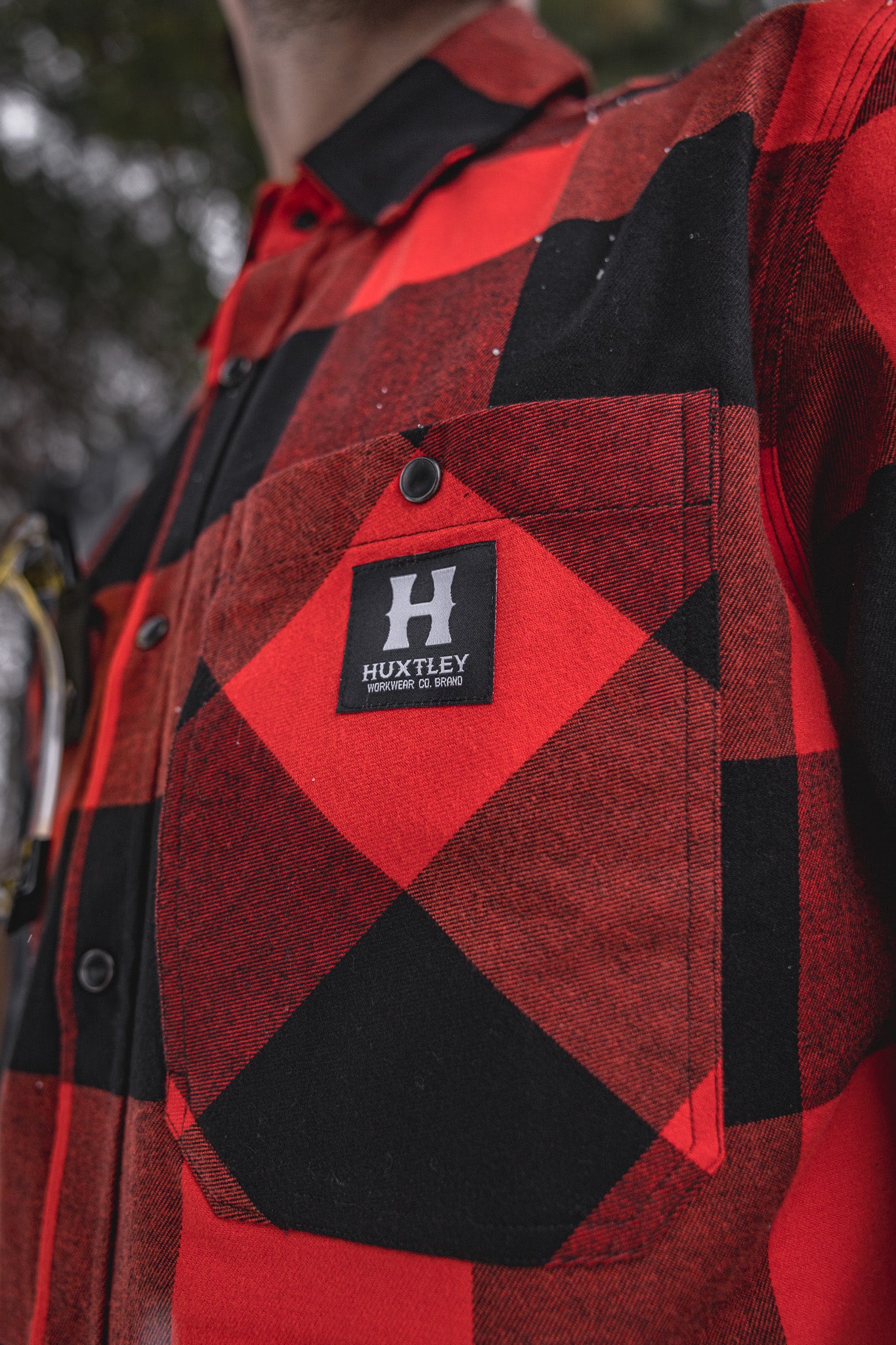 
                  
                    HD-57 Flex Flannel Vintage Red/ Black
                  
                