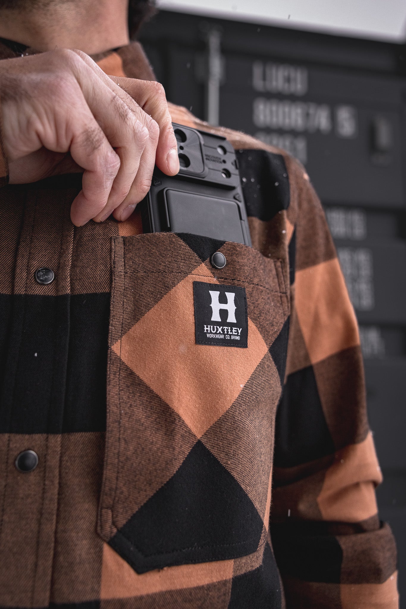 
                  
                    HD-57 Flex Flannel Whiskey/ Black
                  
                