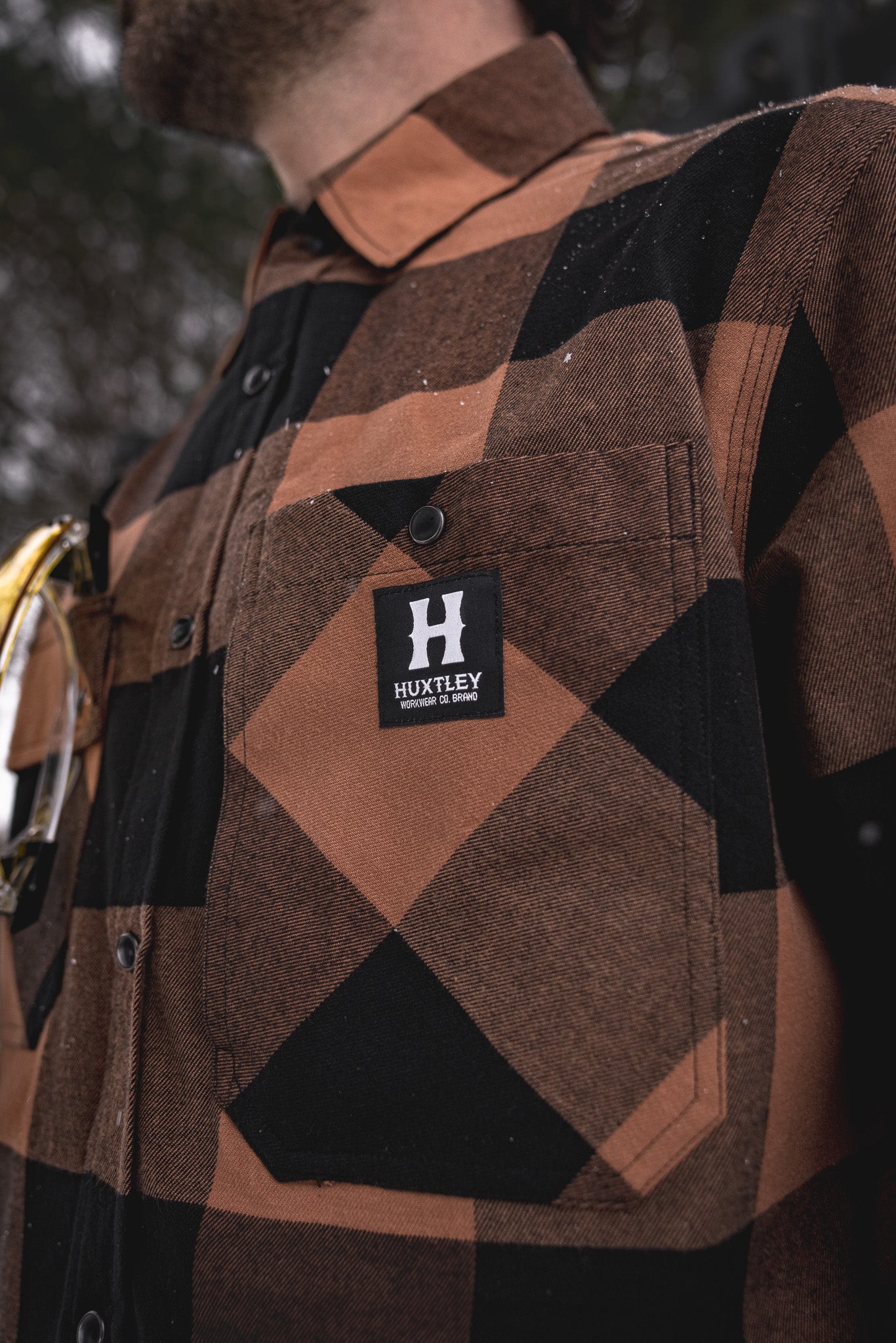 
                  
                    HD-57 Flex Flannel Whiskey/ Black
                  
                