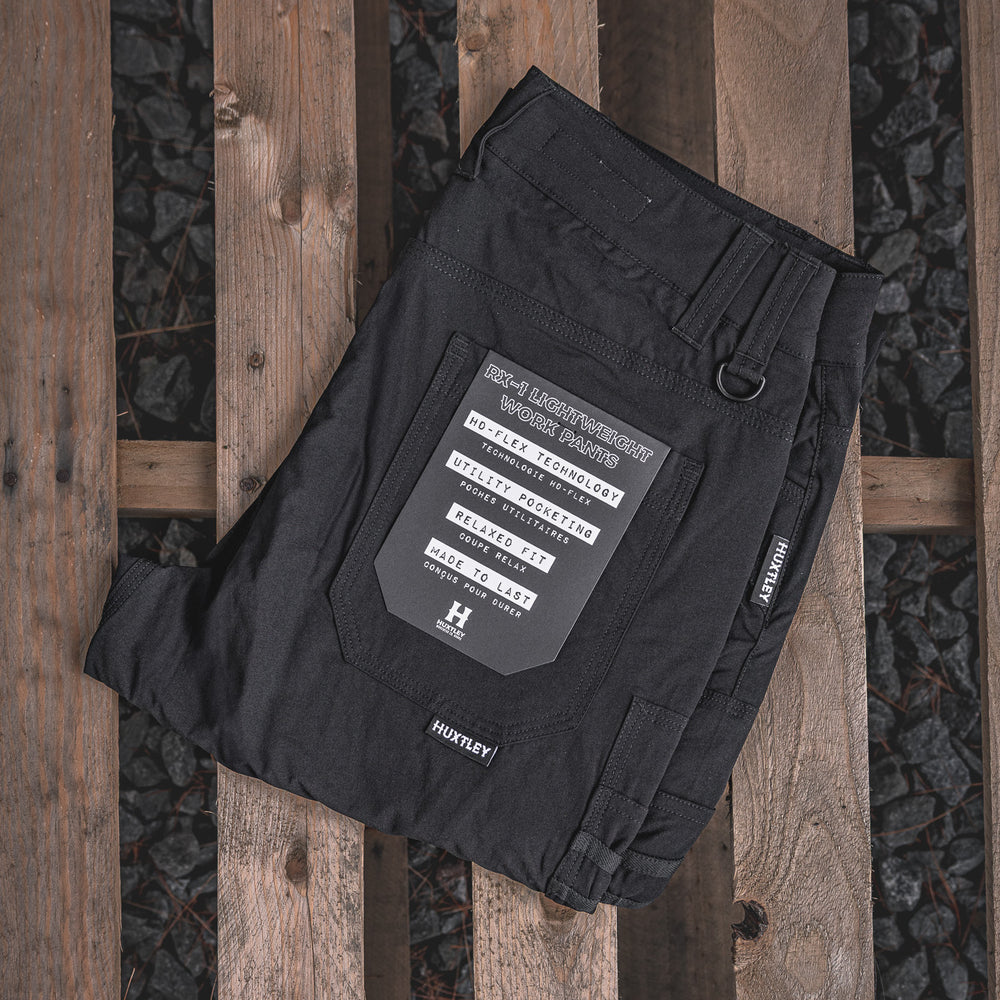 
                  
                    RX-1 Relaxed Lightweight Work Pants Blackout
                  
                