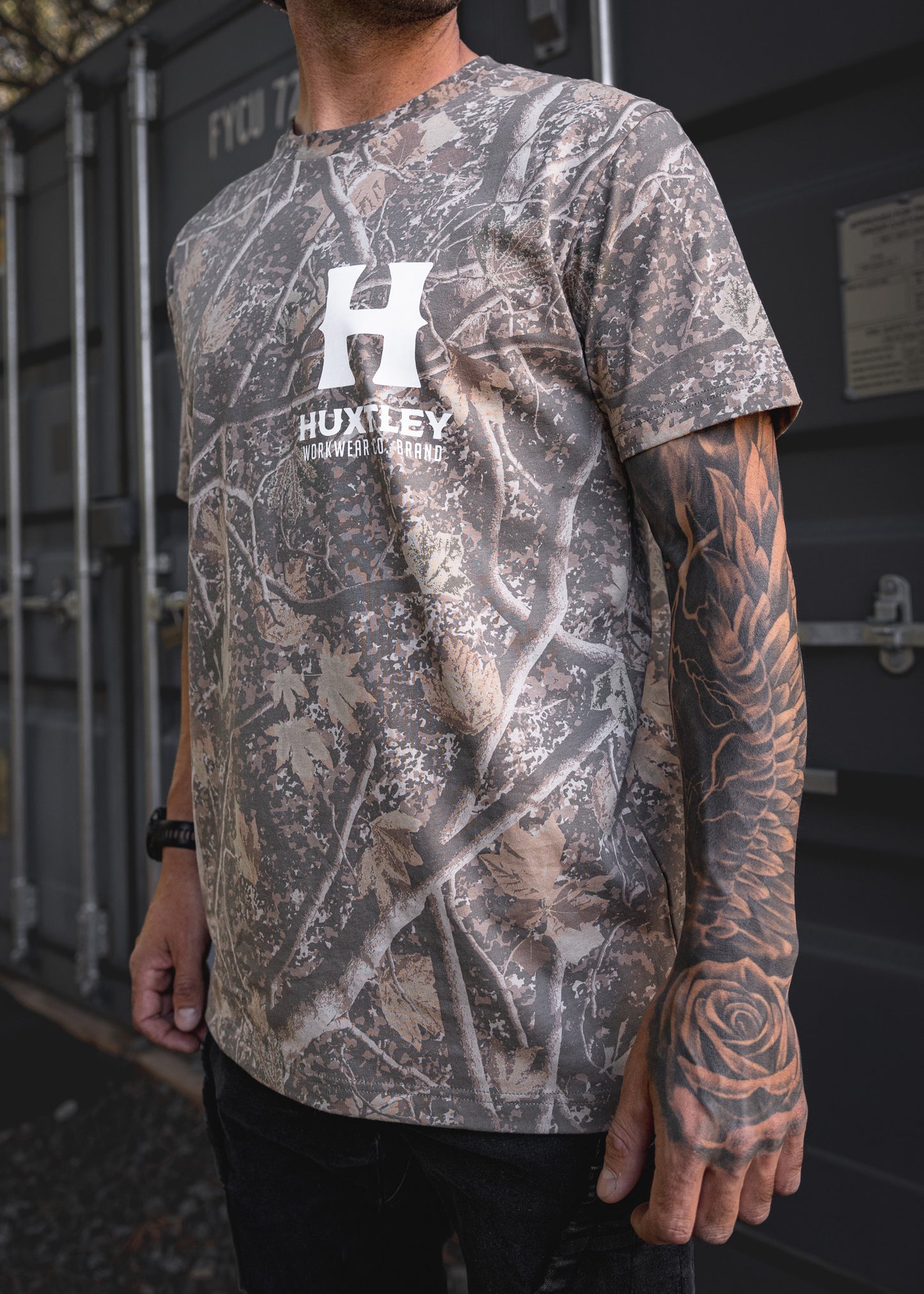 
                  
                    HX-891 "Full Print" Tee Deadwood Camo/ White
                  
                