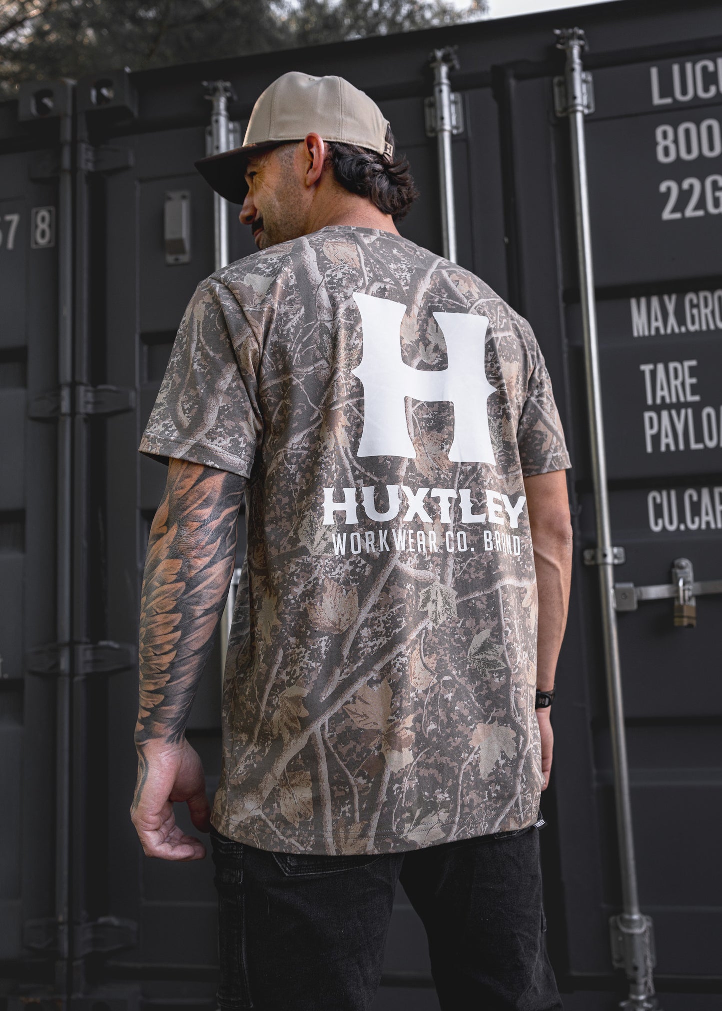 
                  
                    HX-891 "Full Print" Tee Deadwood Camo/ White
                  
                