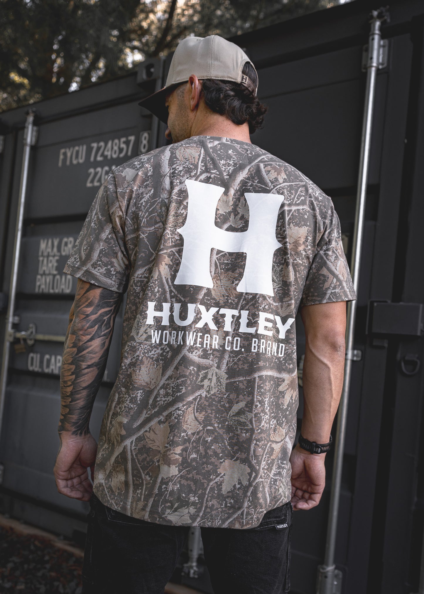 
                  
                    HX-891 "Full Print" Tee Deadwood Camo/ White
                  
                