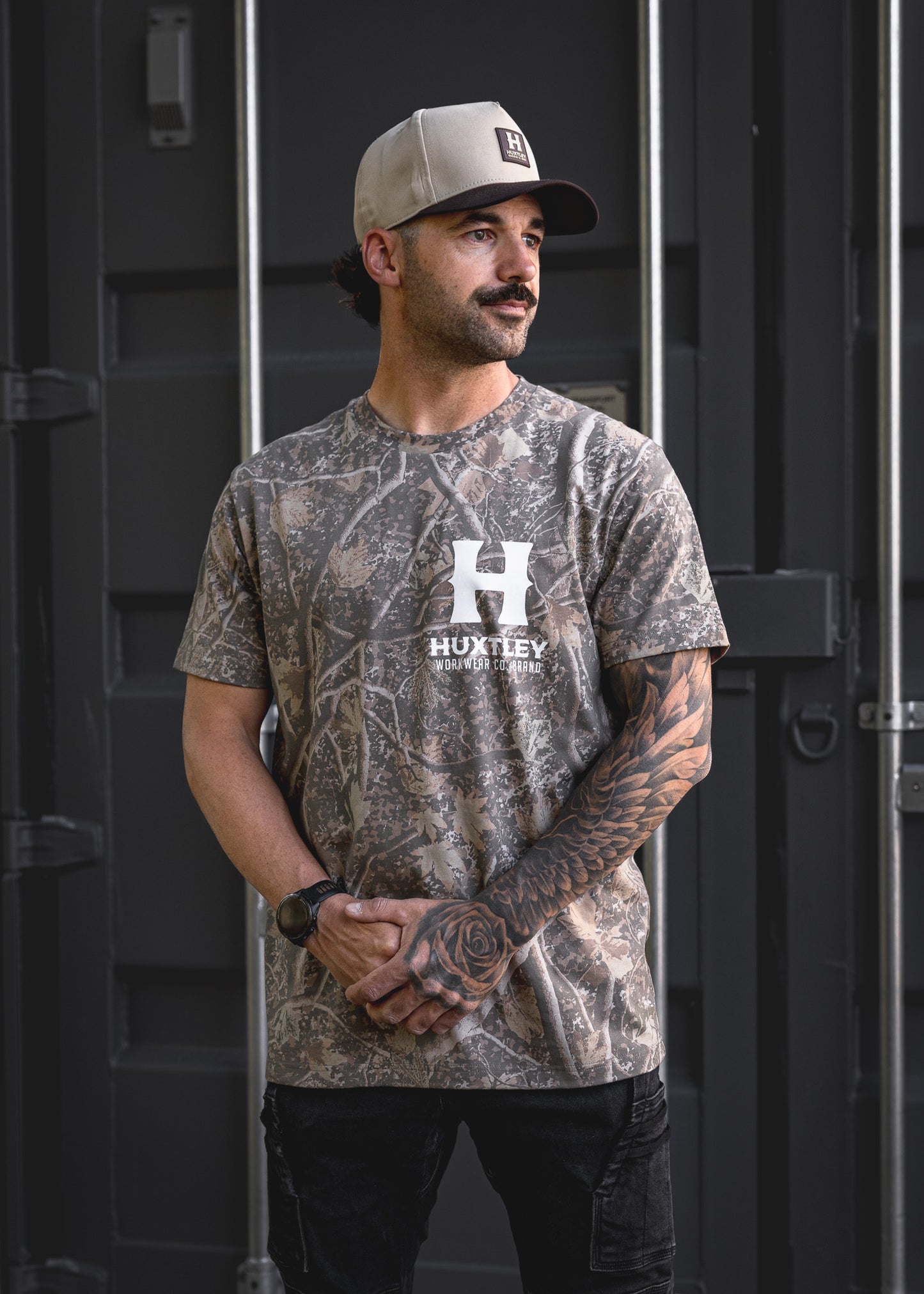 
                  
                    HX-891 "Full Print" Tee Deadwood Camo/ White
                  
                