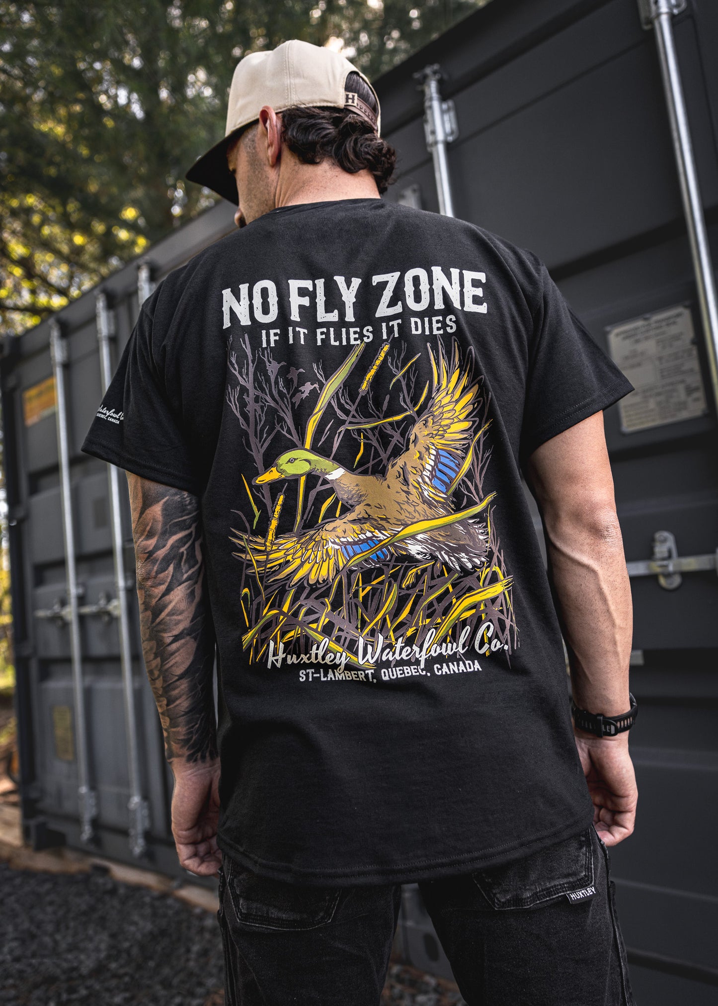 
                  
                    HX-891 "No Fly Zone" Tee
                  
                