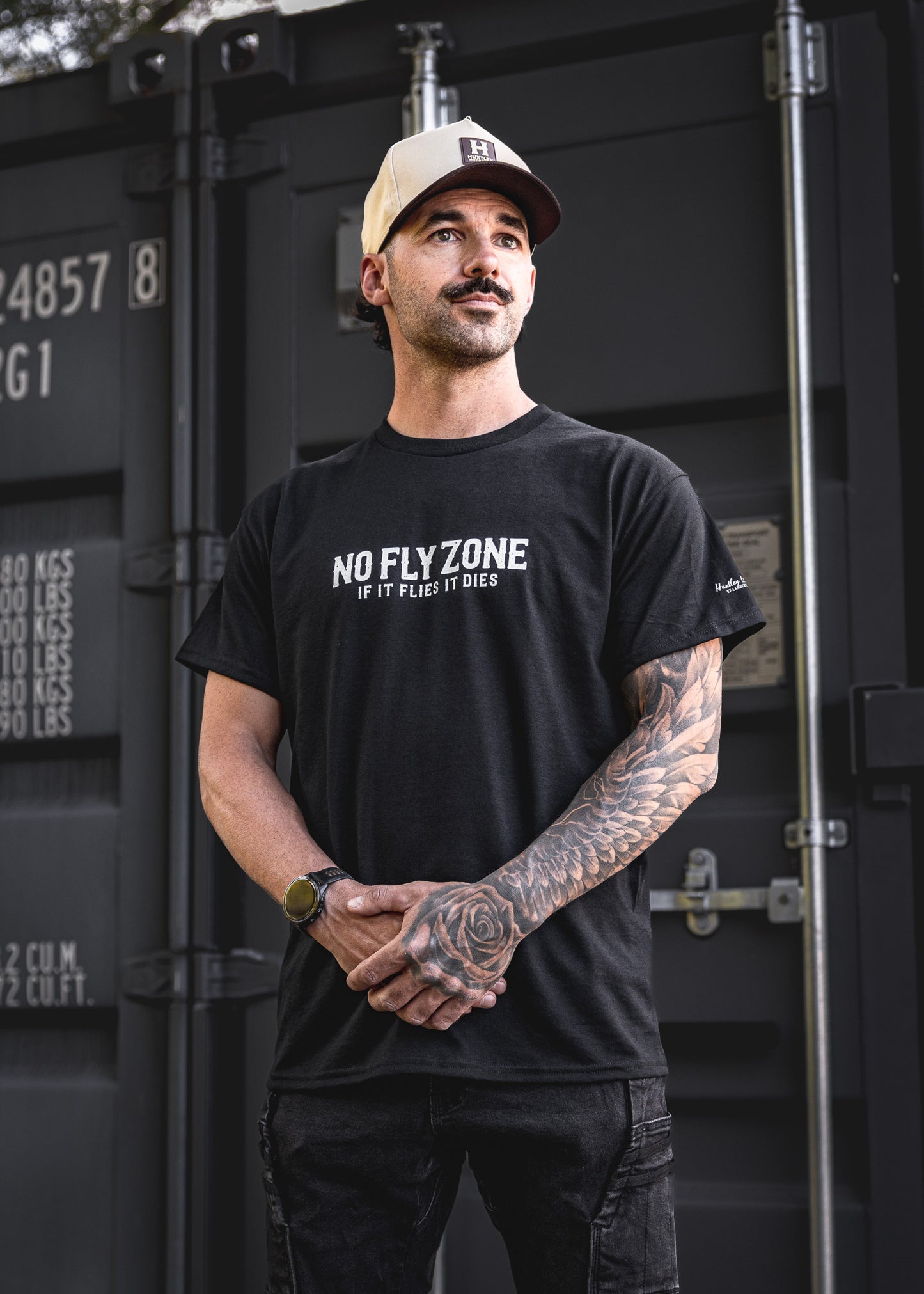 
                  
                    HX-891 "No Fly Zone" Tee
                  
                