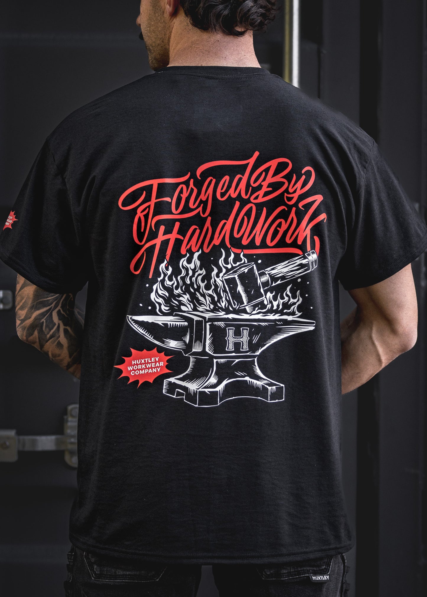 
                  
                    HX-891 "Forged By Hard Work" Tee
                  
                