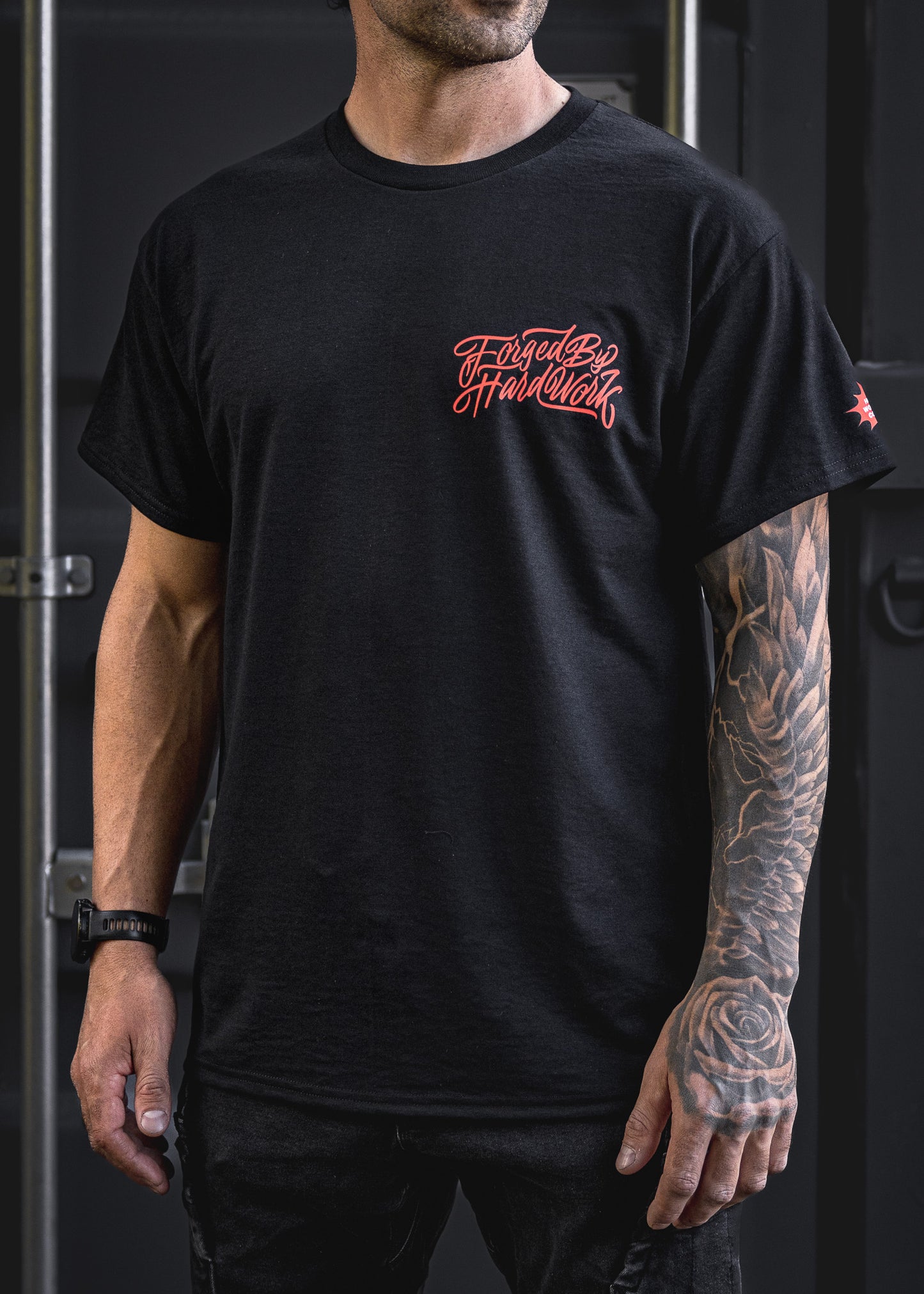 
                  
                    HX-891 "Forged By Hard Work" Tee
                  
                