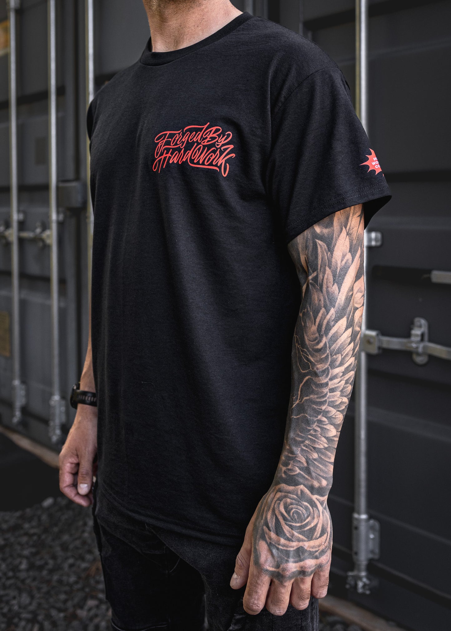 
                  
                    HX-891 "Forged By Hard Work" Tee
                  
                