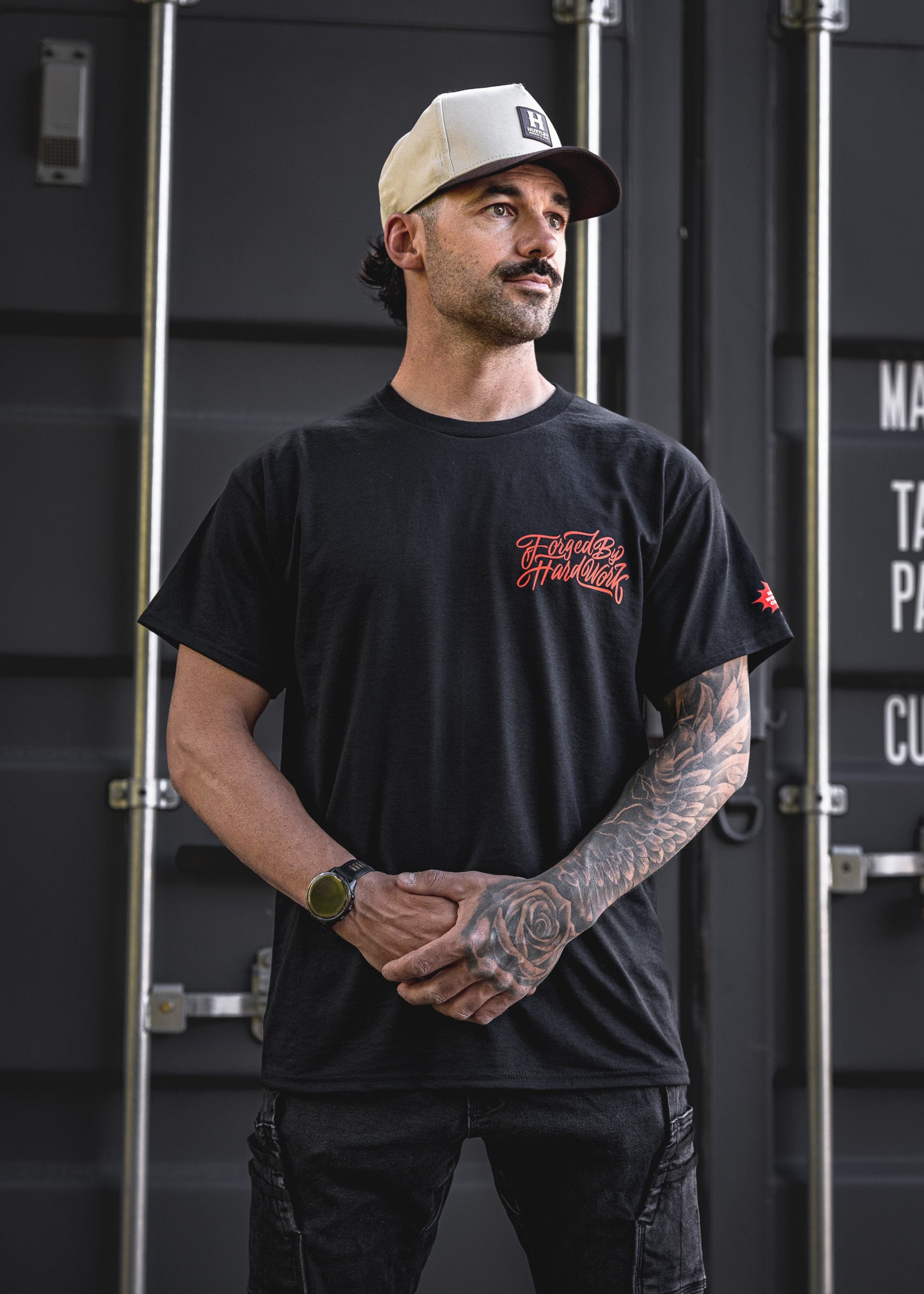 
                  
                    HX-891 "Forged By Hard Work" Tee
                  
                