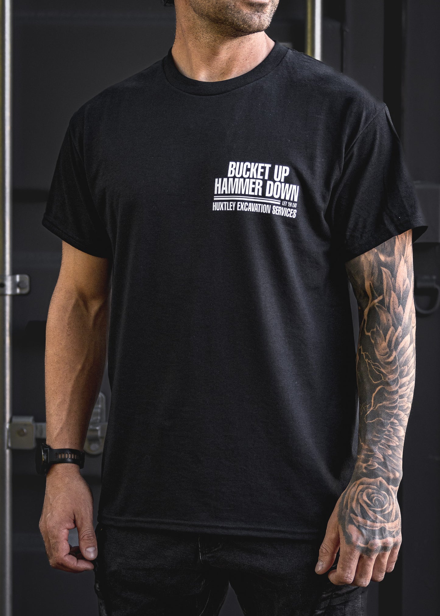 
                  
                    HX-891 "Bucket Up Hammer Down" Tee
                  
                