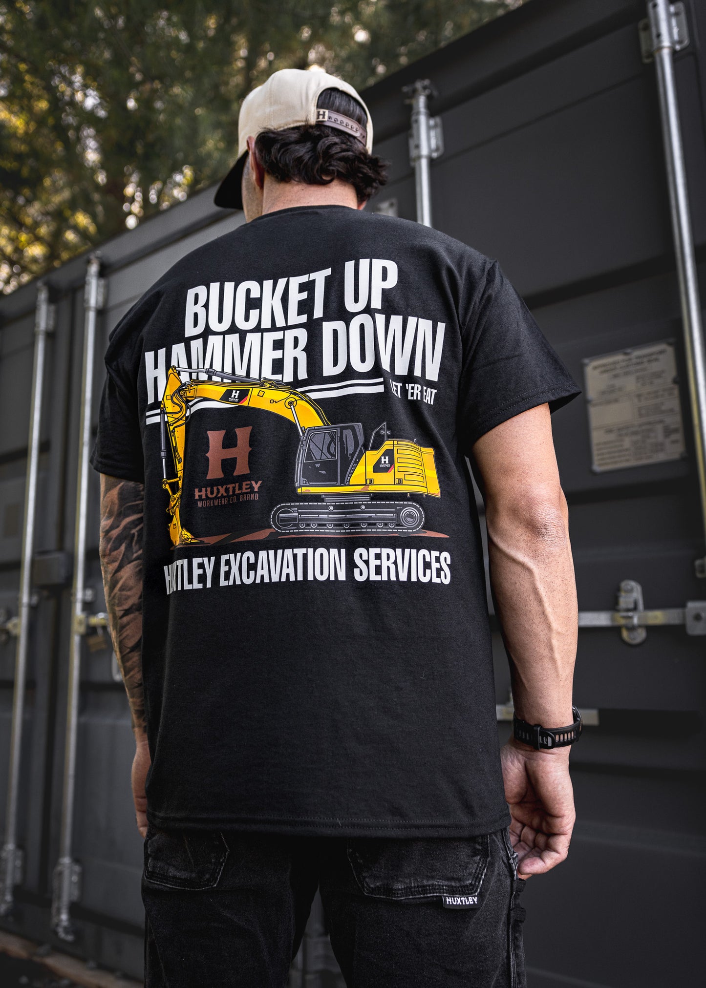 
                  
                    HX-891 "Bucket Up Hammer Down" Tee
                  
                