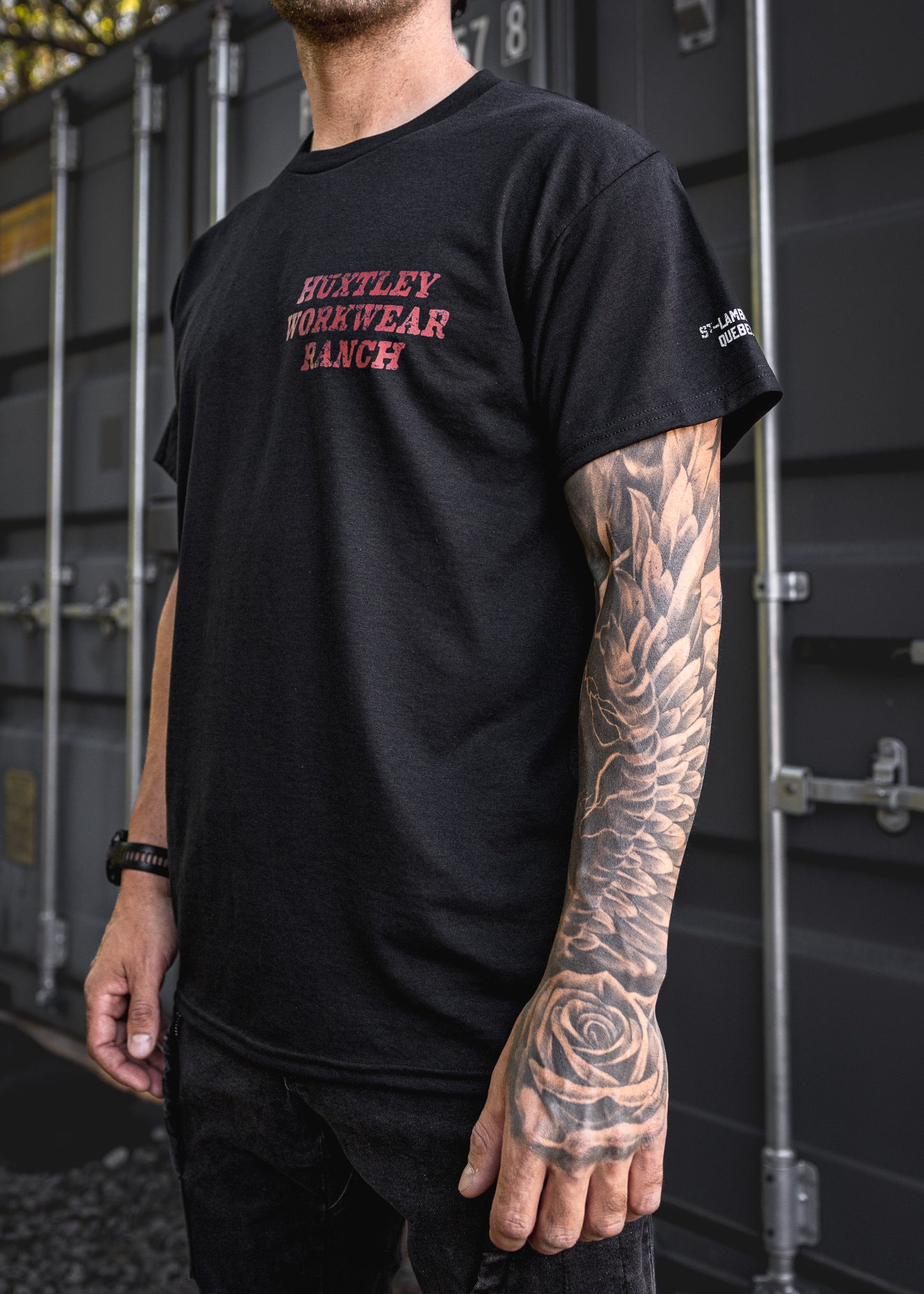 
                  
                    HX-891 "Huxtley Workwear Ranch" Tee
                  
                