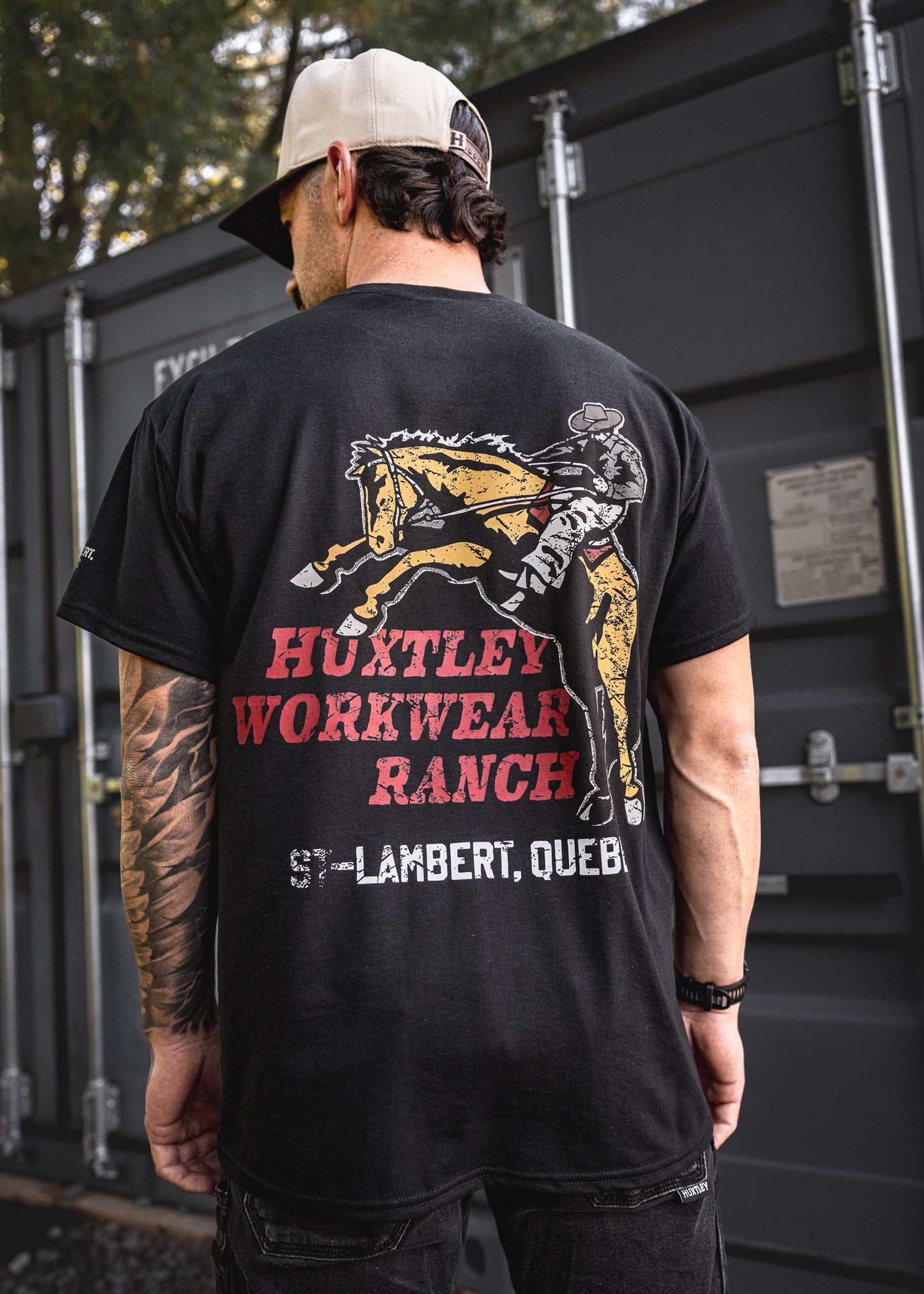 
                  
                    HX-891 "Huxtley Workwear Ranch" Tee
                  
                