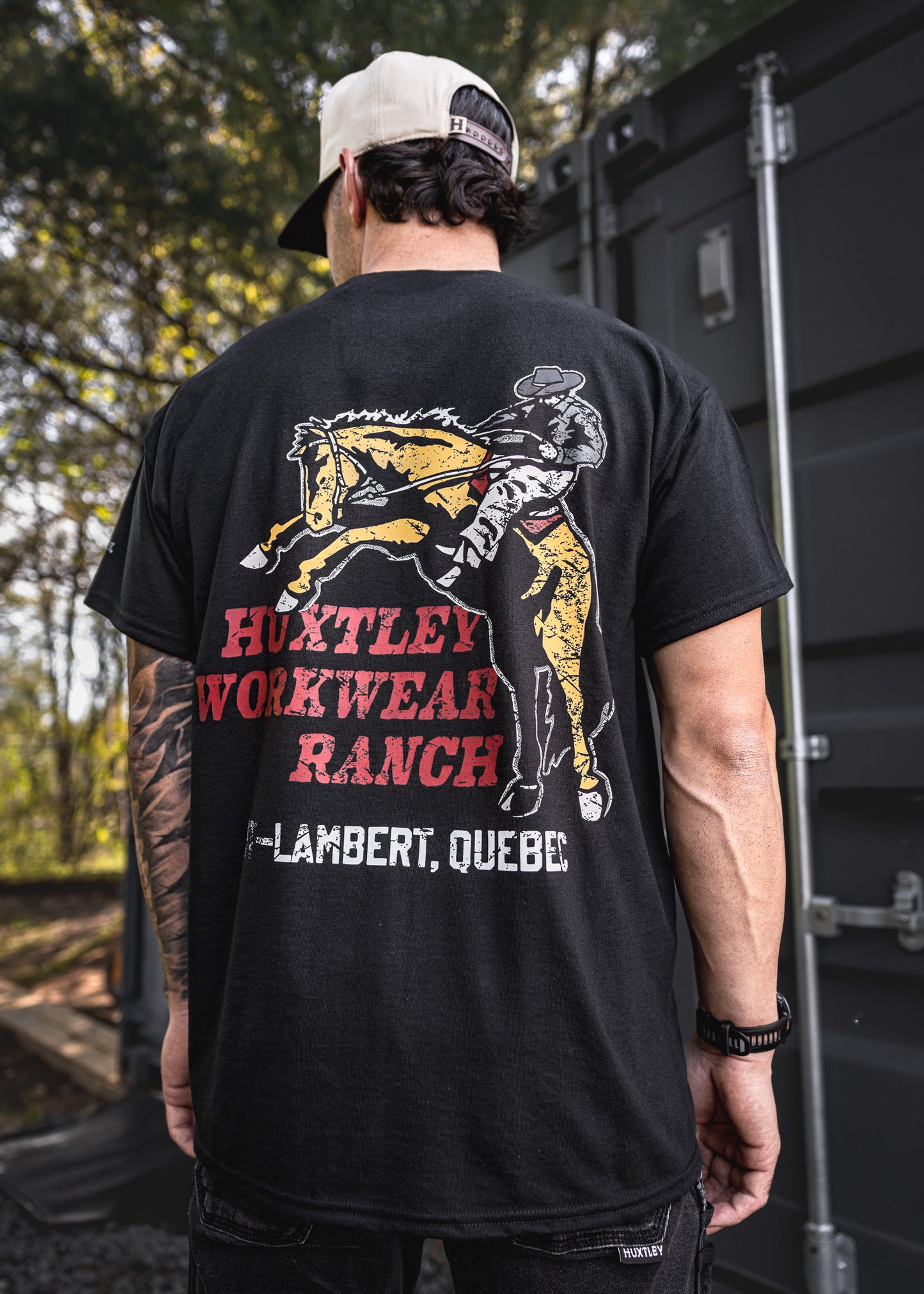 
                  
                    HX-891 "Huxtley Workwear Ranch" Tee
                  
                