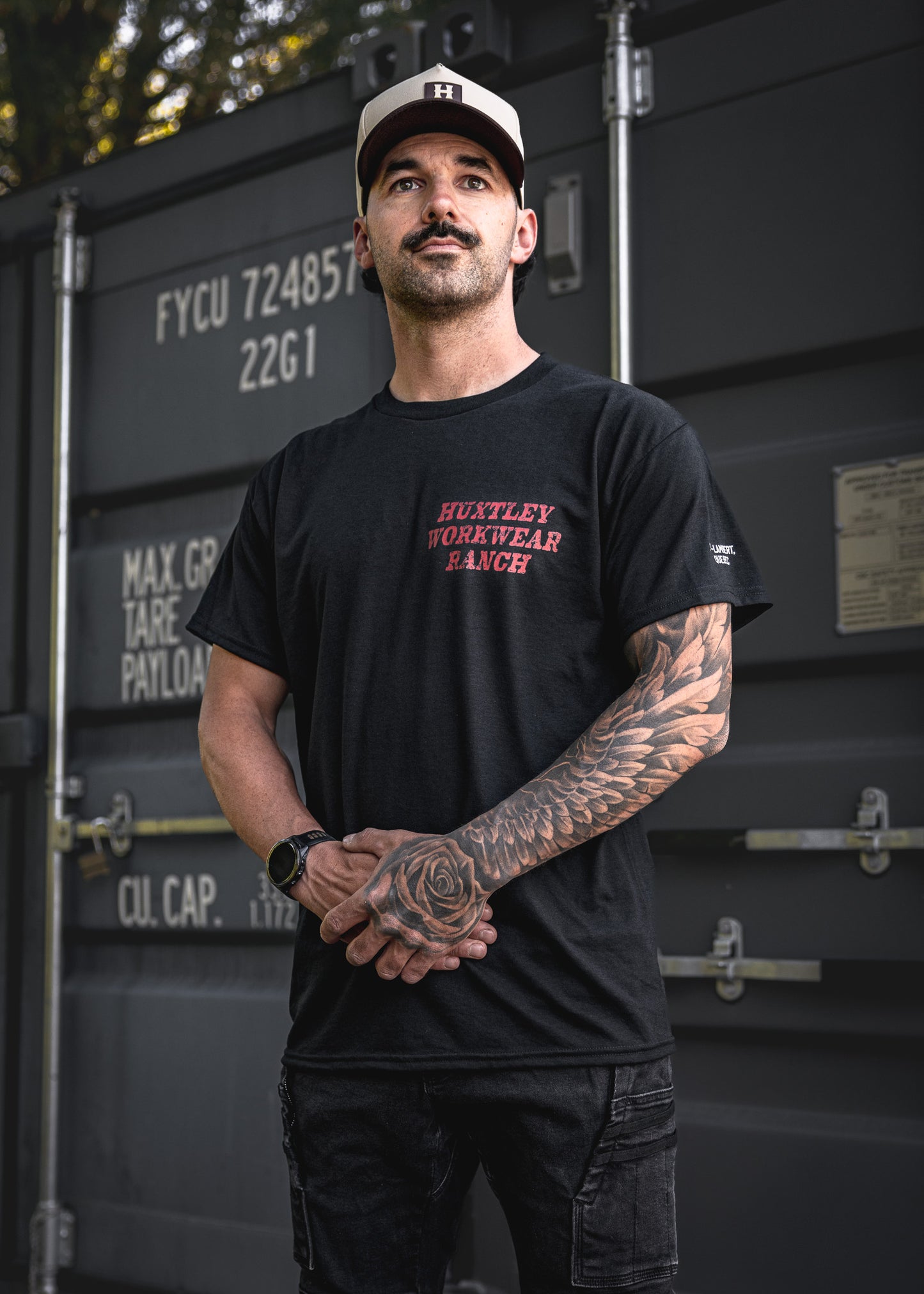
                  
                    HX-891 "Huxtley Workwear Ranch" Tee
                  
                