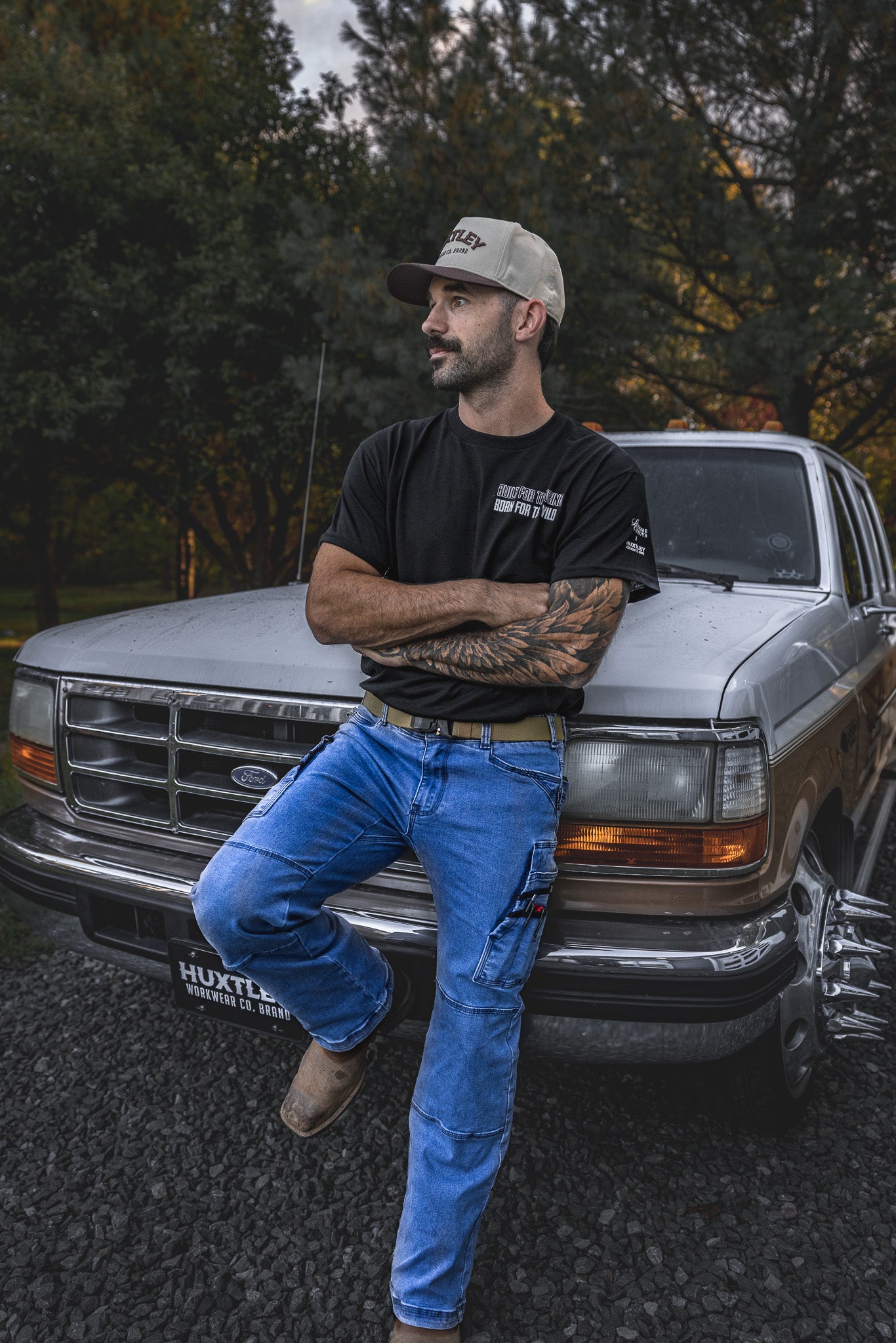 
                  
                    HX-891 "Built for the grind - Born for the wild" Tee
                  
                