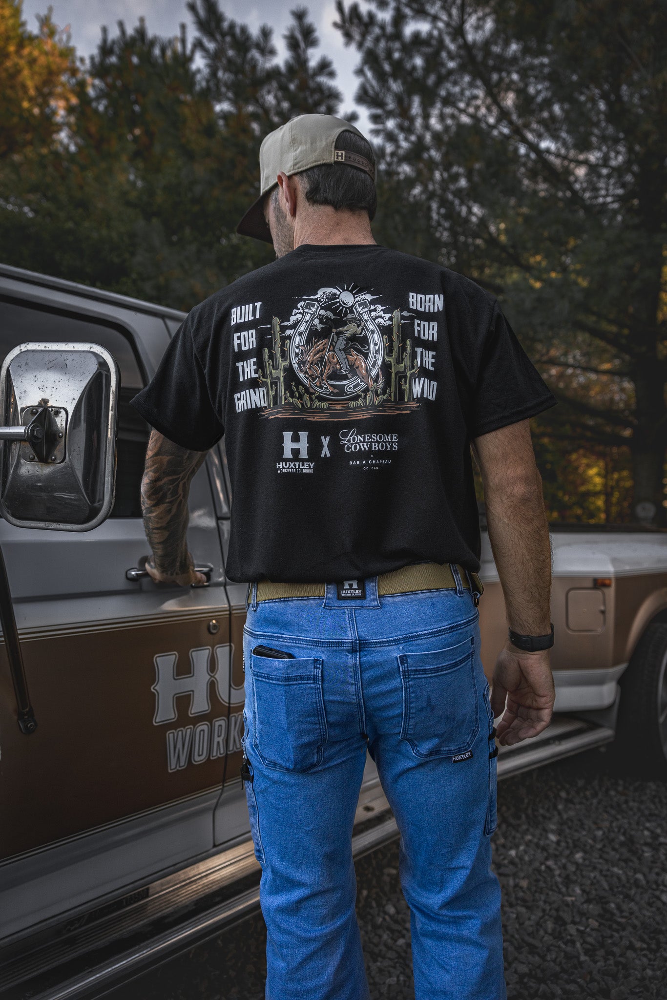 
                  
                    HX-891 "Built for the grind - Born for the wild" Tee
                  
                