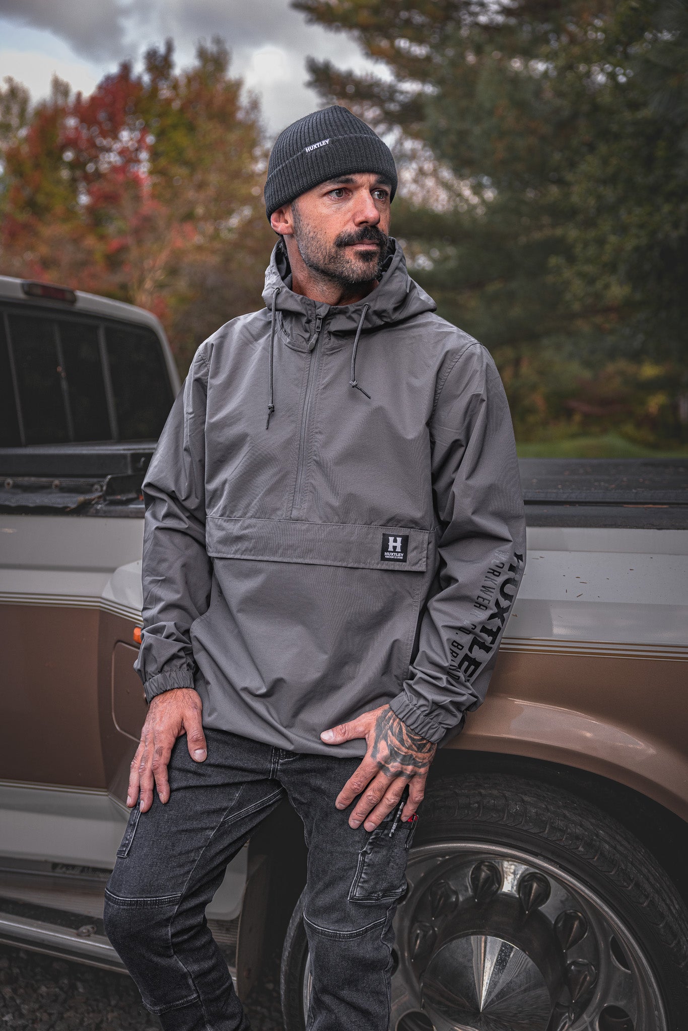 
                  
                    AK-245 Waterproof Anorak Gunmetal
                  
                