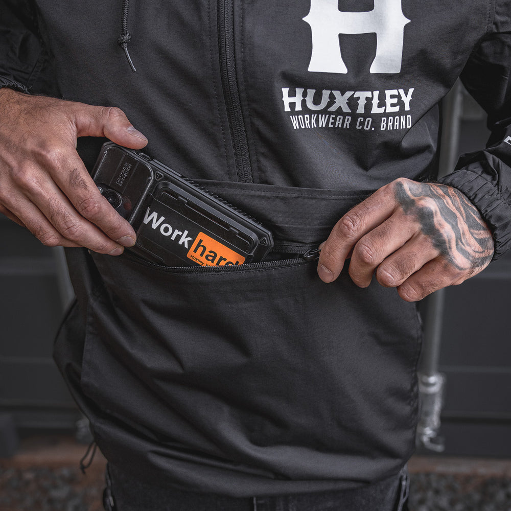 
                  
                    AK-245 Waterproof Anorak "Full Print" Black/ White
                  
                