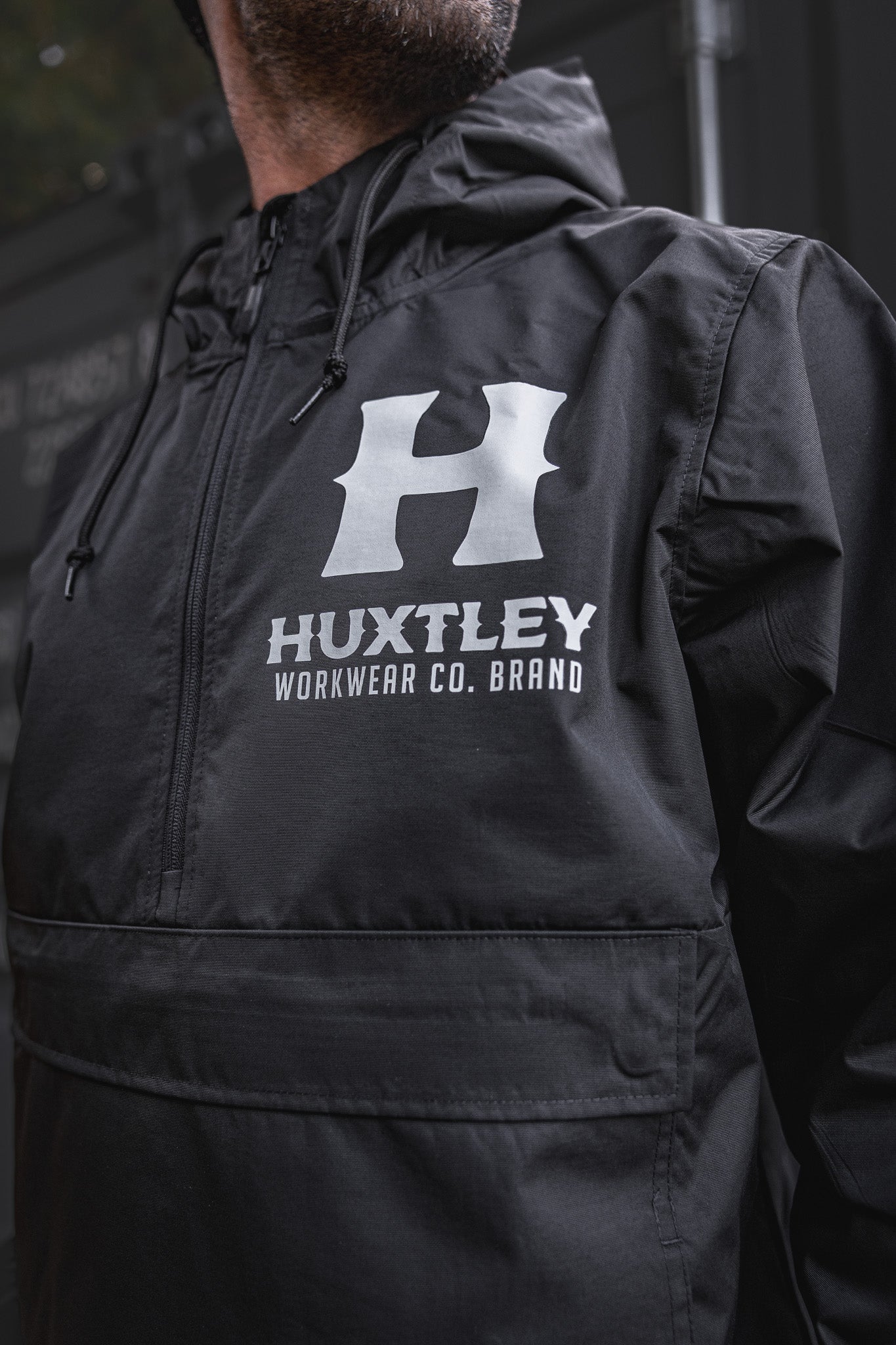 
                  
                    AK-245 Waterproof Anorak "Full Print" Black/ White
                  
                