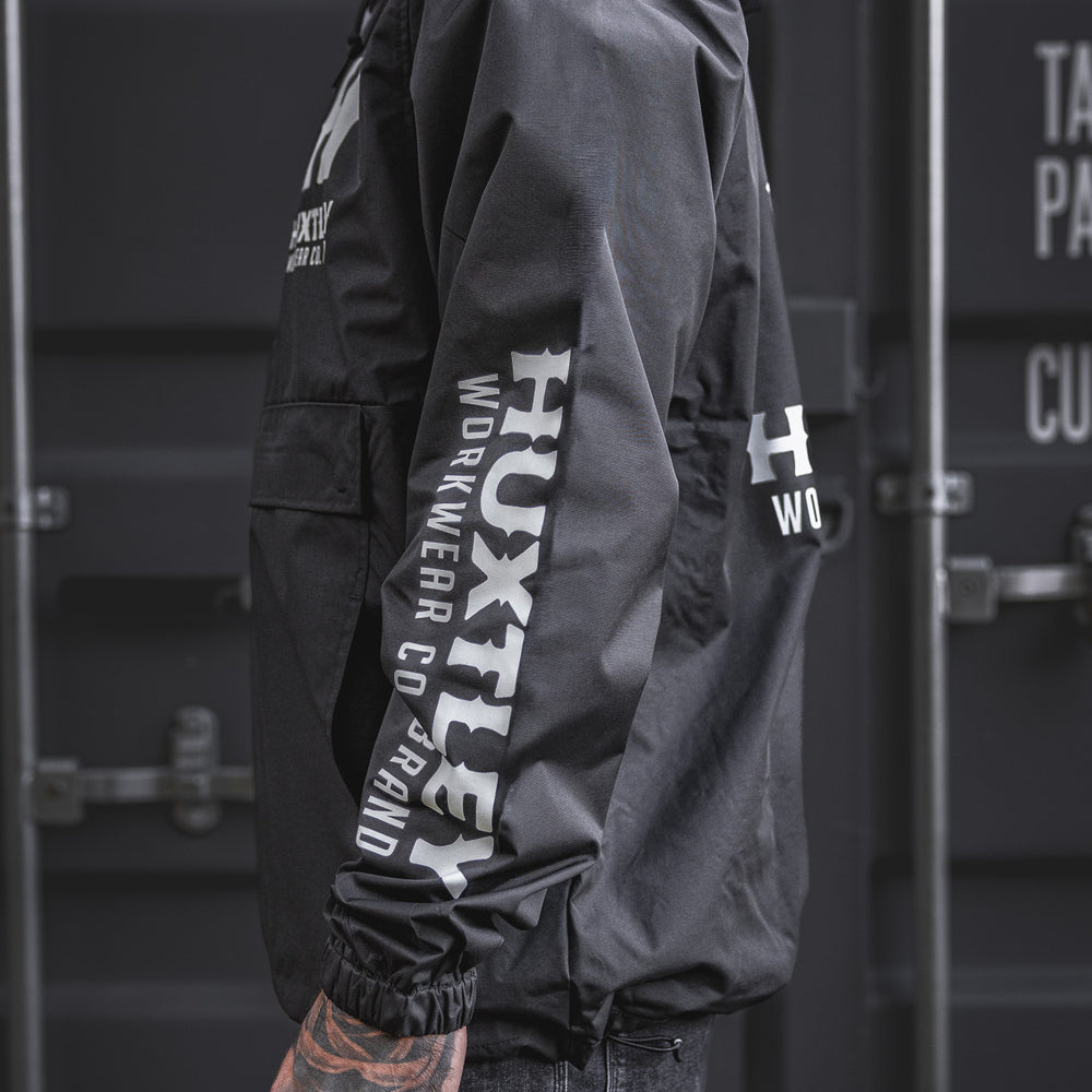 
                  
                    AK-245 Waterproof Anorak "Full Print" Black/ White
                  
                