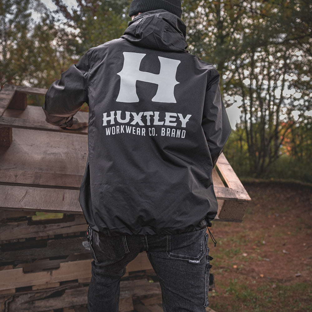 
                  
                    AK-245 Waterproof Anorak "Full Print" Black/ White
                  
                