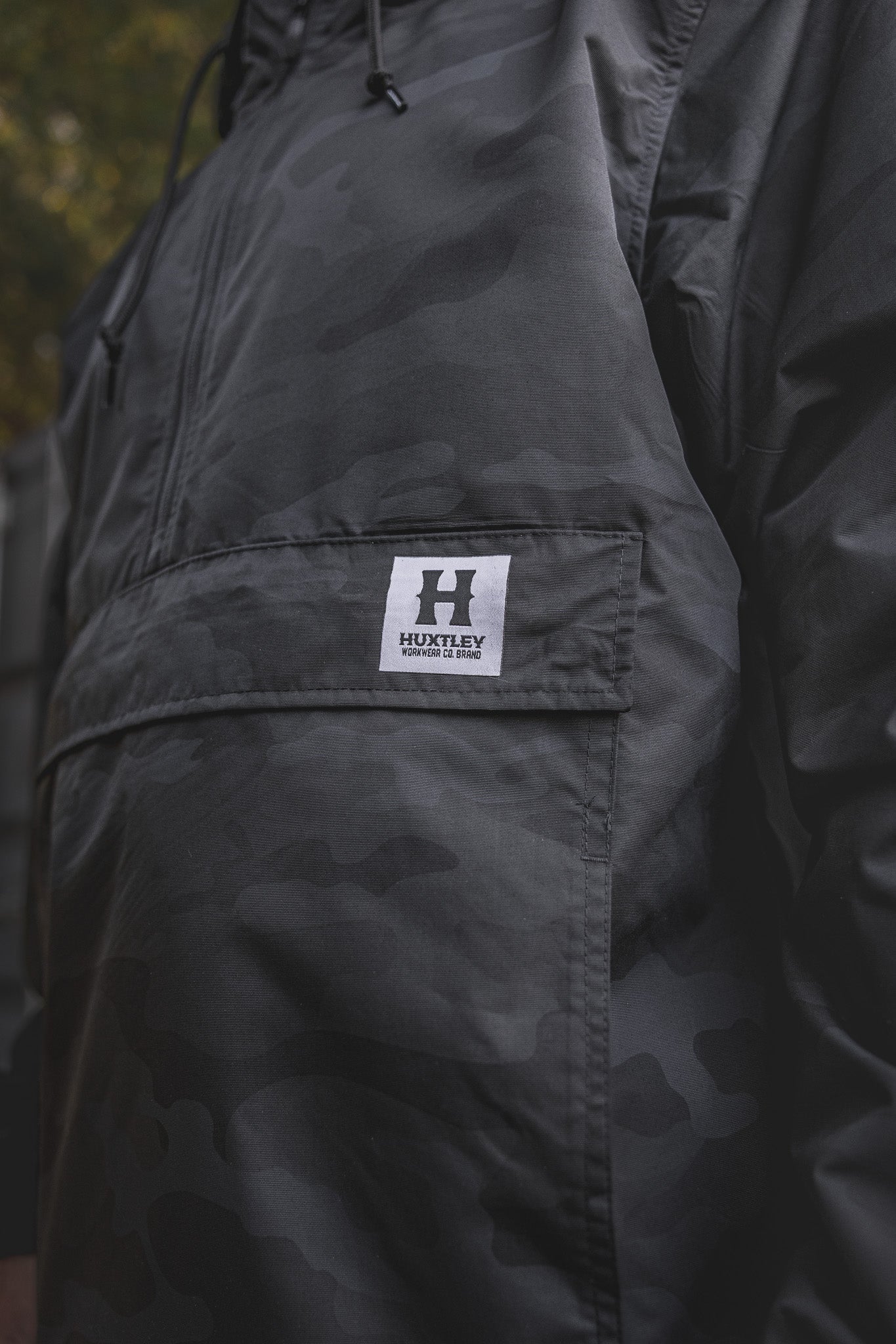 
                  
                    AK-245 Waterproof Anorak Black Camo
                  
                