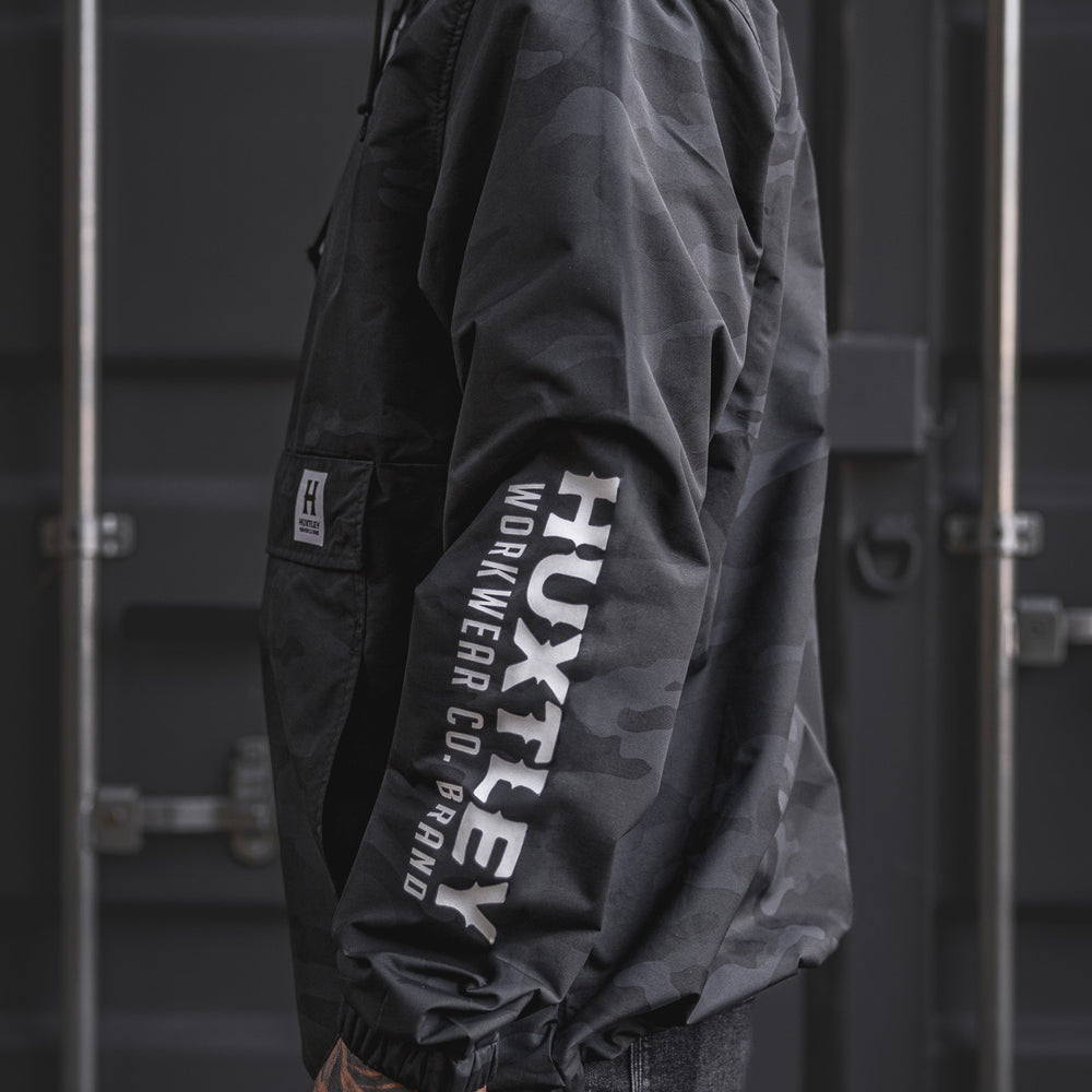 
                  
                    AK-245 Waterproof Anorak Black Camo
                  
                