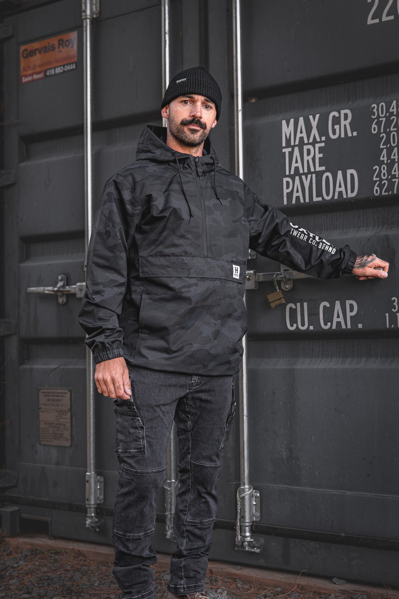 
                  
                    AK-245 Waterproof Anorak Black Camo
                  
                