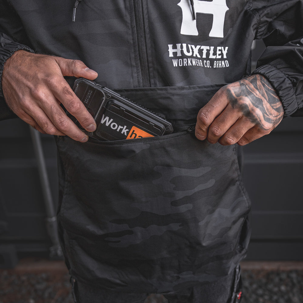 
                  
                    AK-245 Waterproof Anorak "Full Print" Black Camo
                  
                