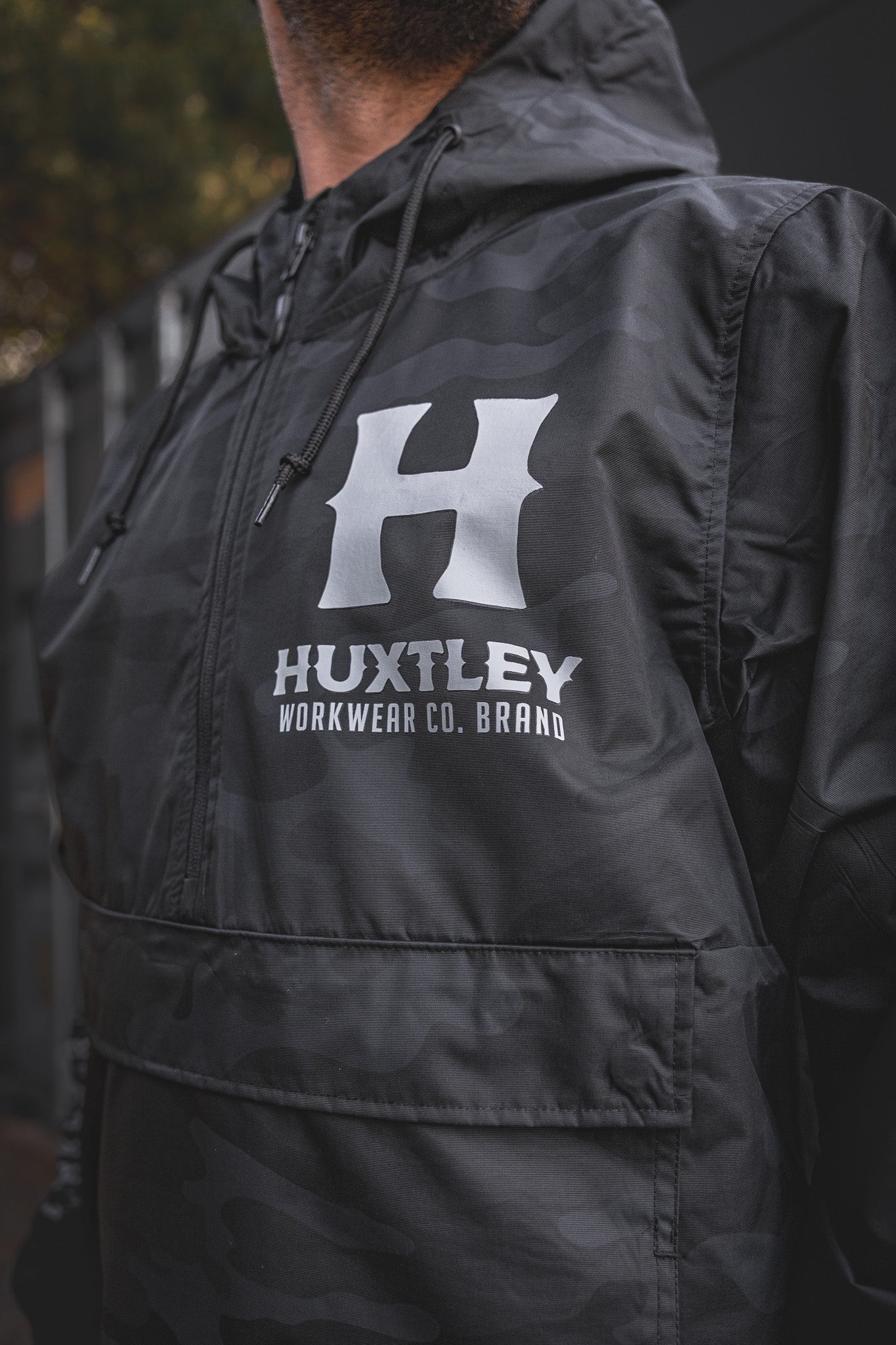 
                  
                    AK-245 Waterproof Anorak "Full Print" Black Camo
                  
                