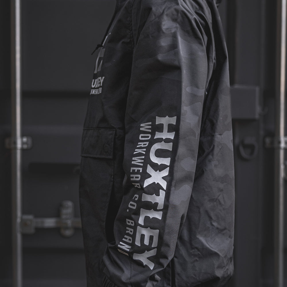 
                  
                    AK-245 Waterproof Anorak "Full Print" Black Camo
                  
                