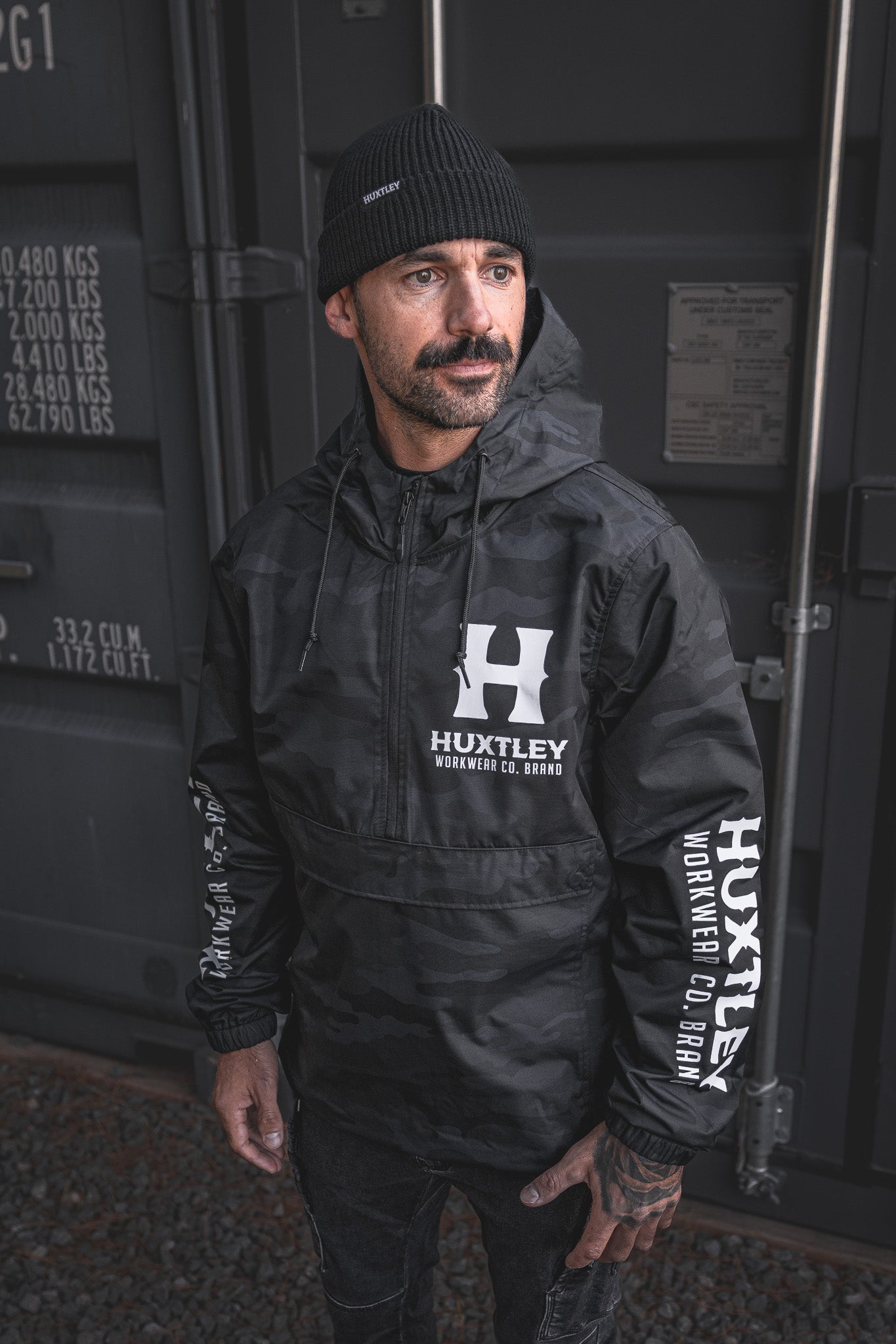 
                  
                    AK-245 Waterproof Anorak "Full Print" Black Camo
                  
                