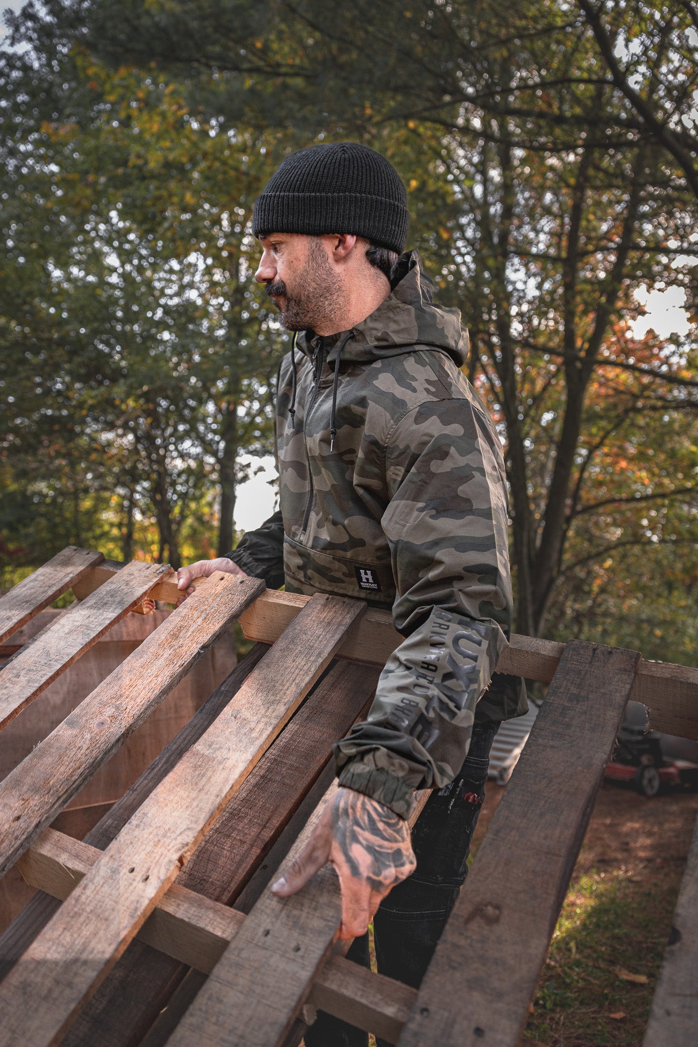 
                  
                    AK-245 Waterproof Anorak Woodland Camo
                  
                