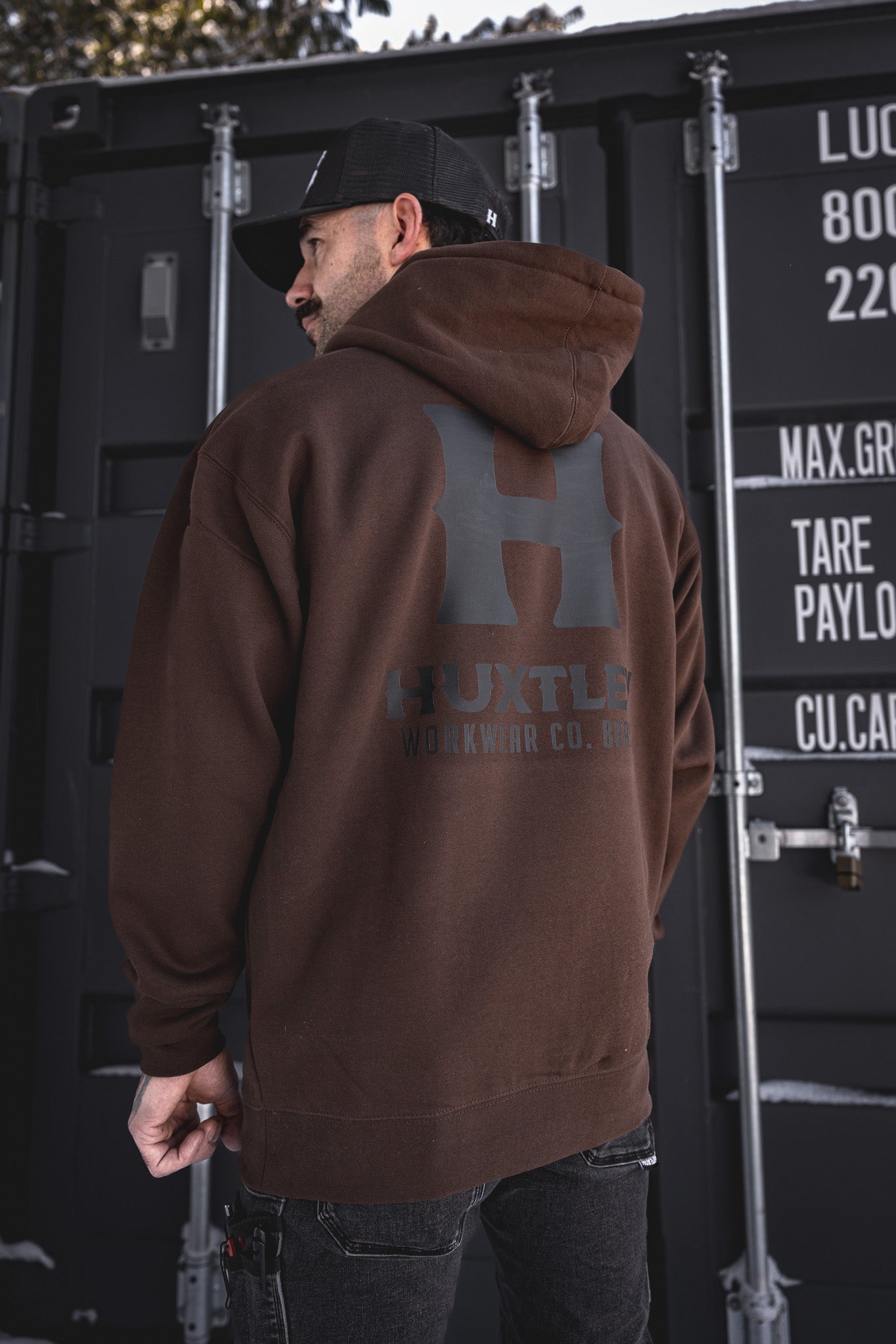 
                  
                    HX-717 Heavyweight Hoodie "Full Print" Mud/ Black
                  
                