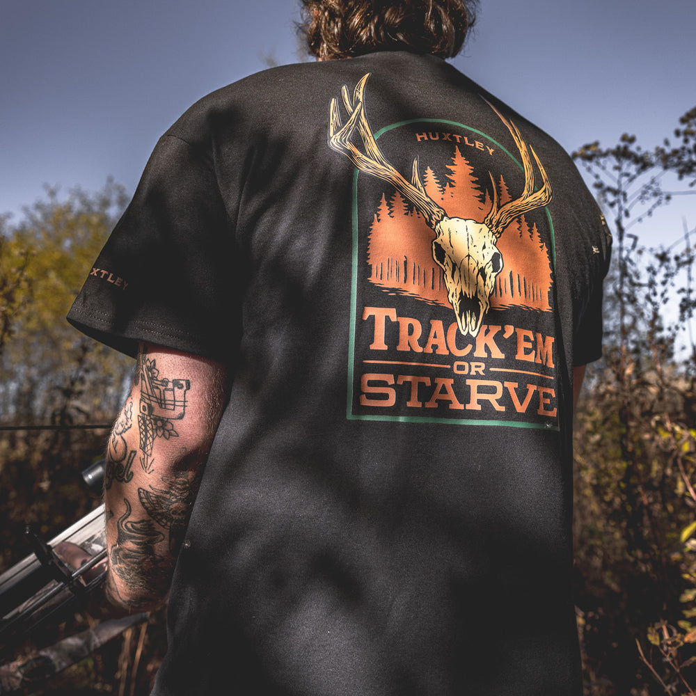 
                  
                    HX-891 "Track'em or starve" Tee
                  
                