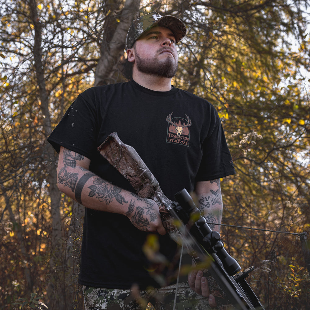 
                  
                    HX-891 "Track'em or starve" Tee
                  
                